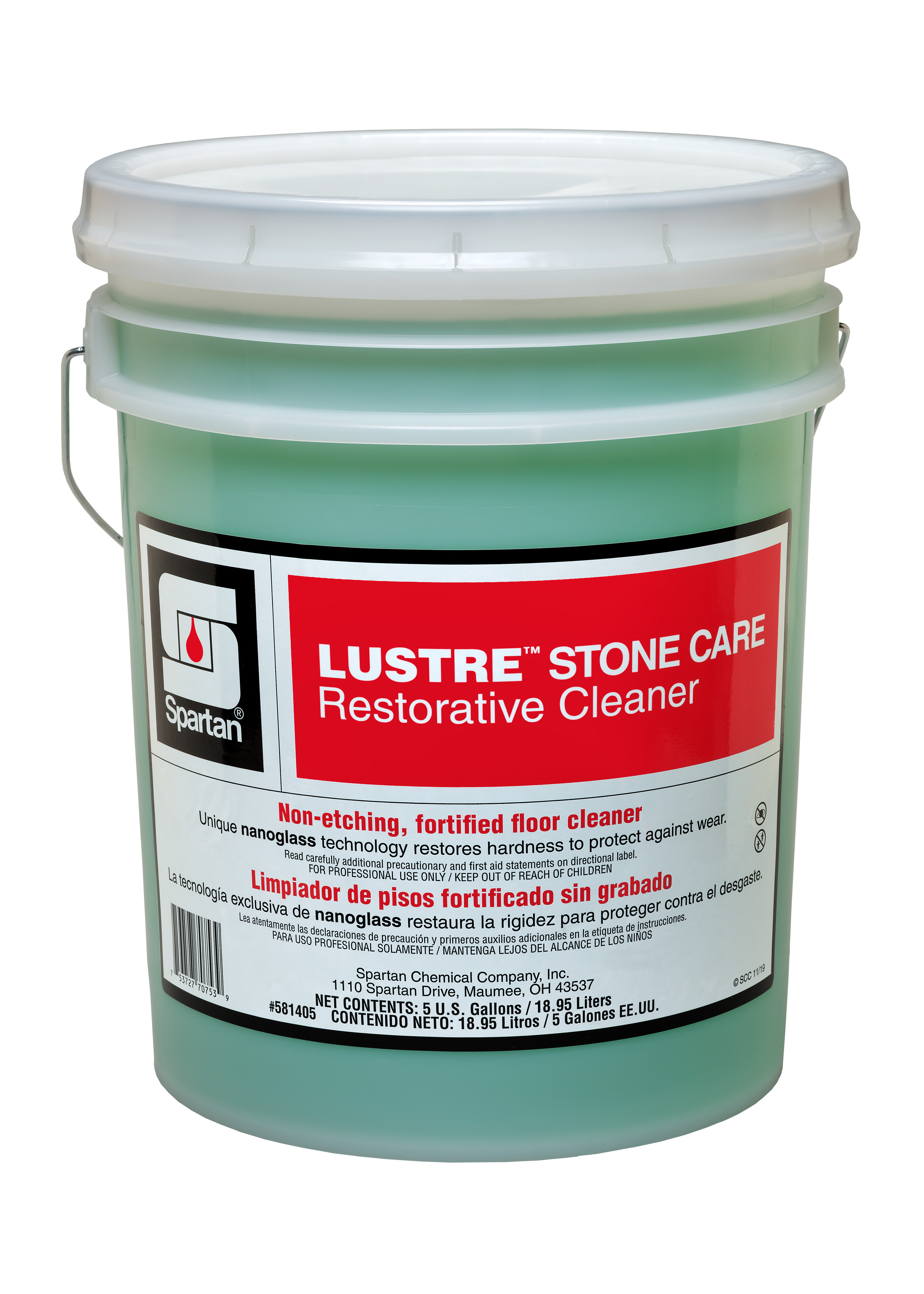 Spartan Chemical Company Lustre Stone Care Restorative Cleaner, 5 GAL PAIL