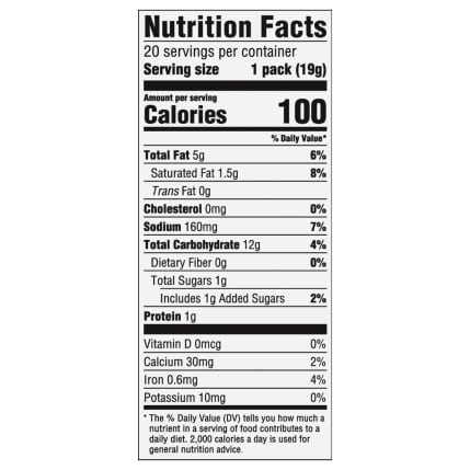 Nutrition Facts