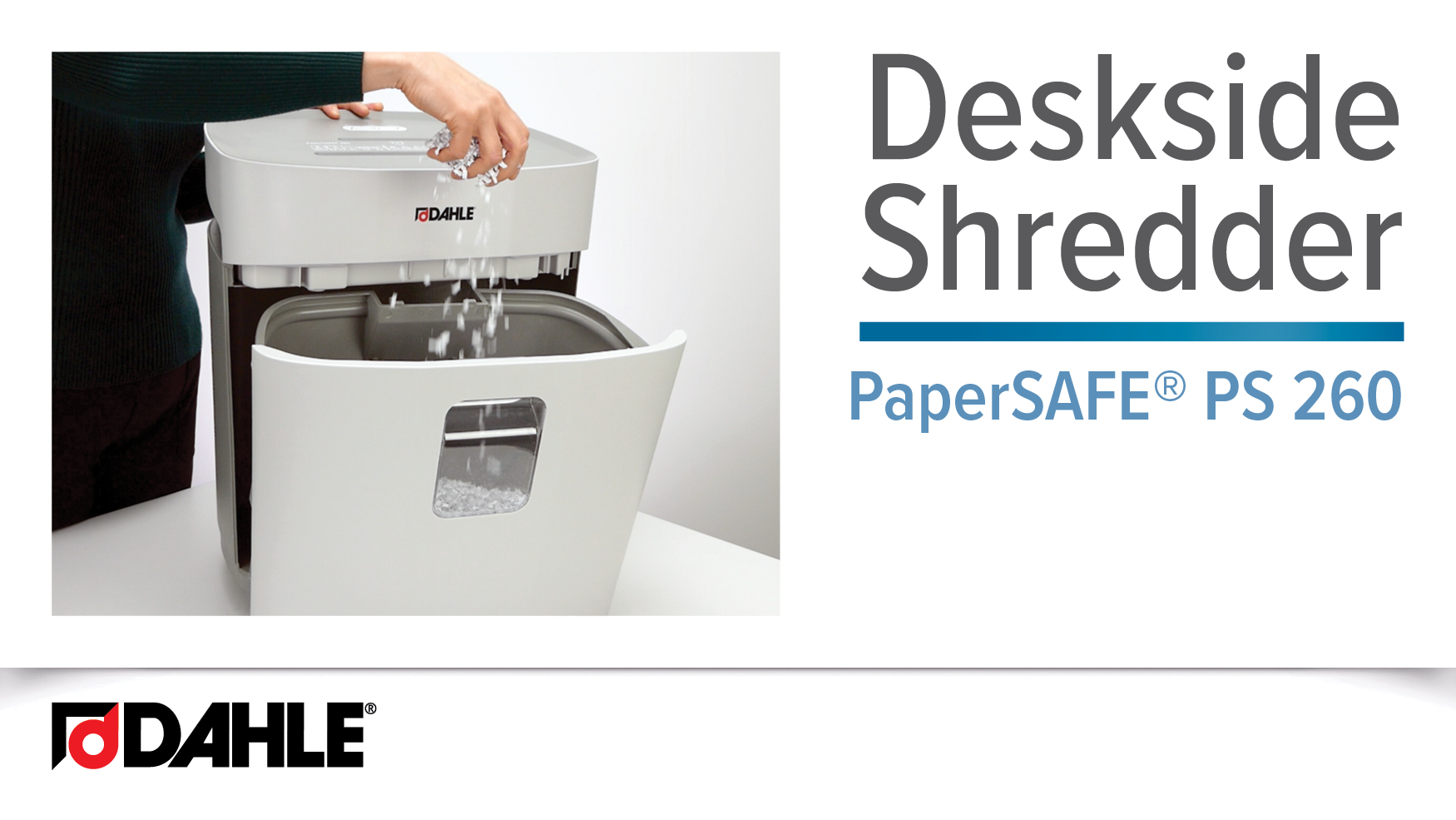 PaperSAFE® PS 260 Desk Side Shredder Video