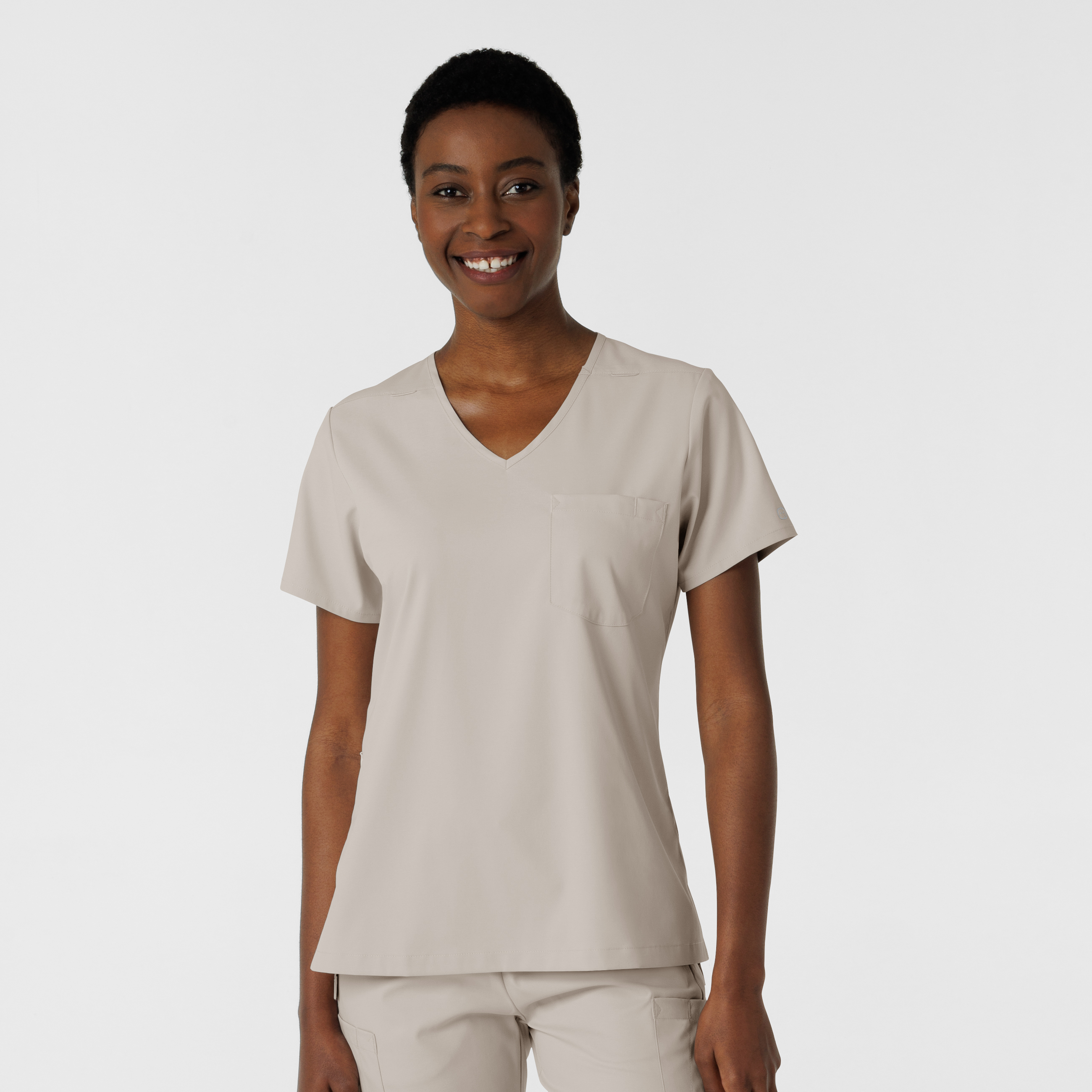 Boundless Women&#39;s Tuck&#45;In Scrub Top-Wonder Wink