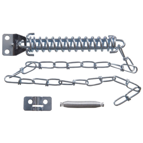 Hardware Essentials Chain Door Stop Zinc