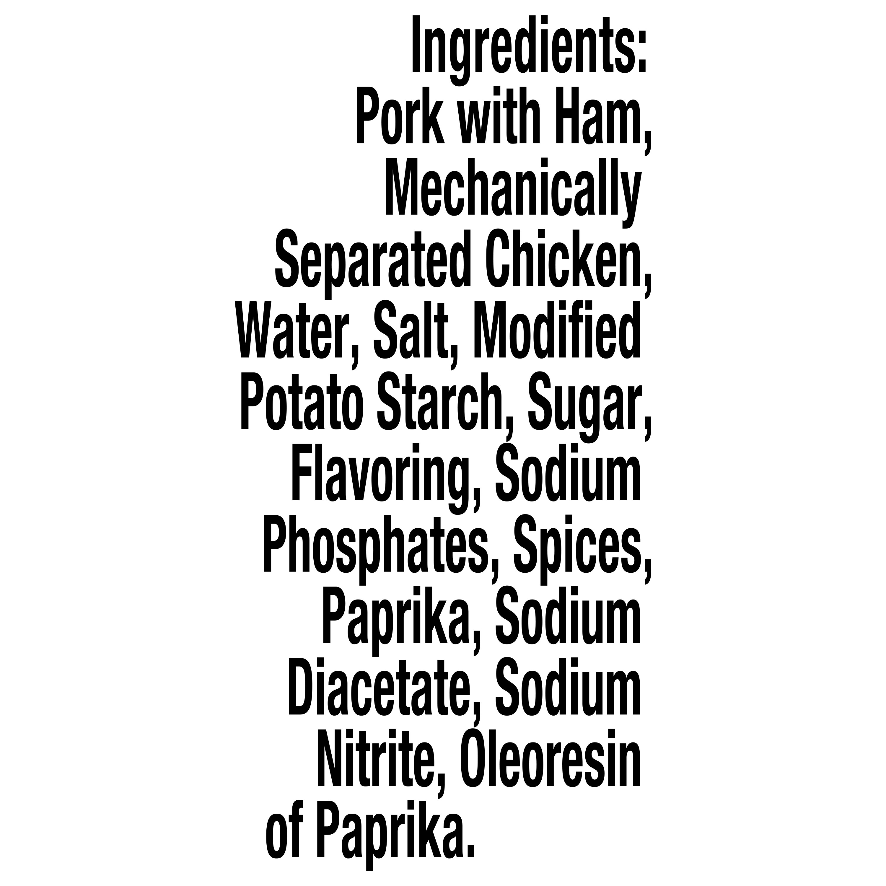 Hormel Smart Label 12 12 Oz SPAM Port Sausage