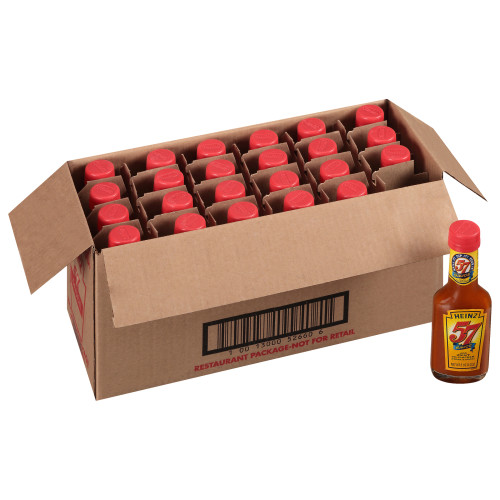  HEINZ 57 Sauce Bottle, 5 oz. Bottle (Pack of 24) 