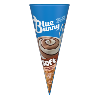 Chocolate Vanilla Soft Cones, 2dz