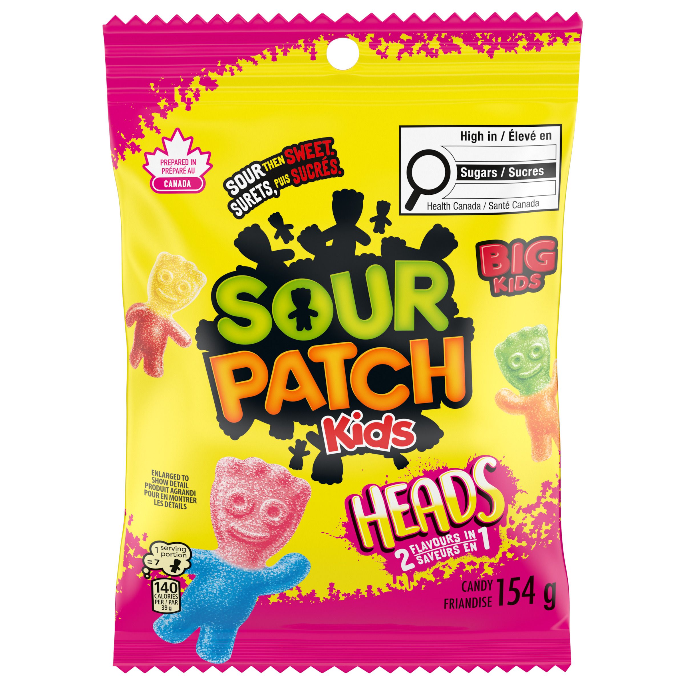 SOUR PATCH KIDS BIG HEADS 154G-1