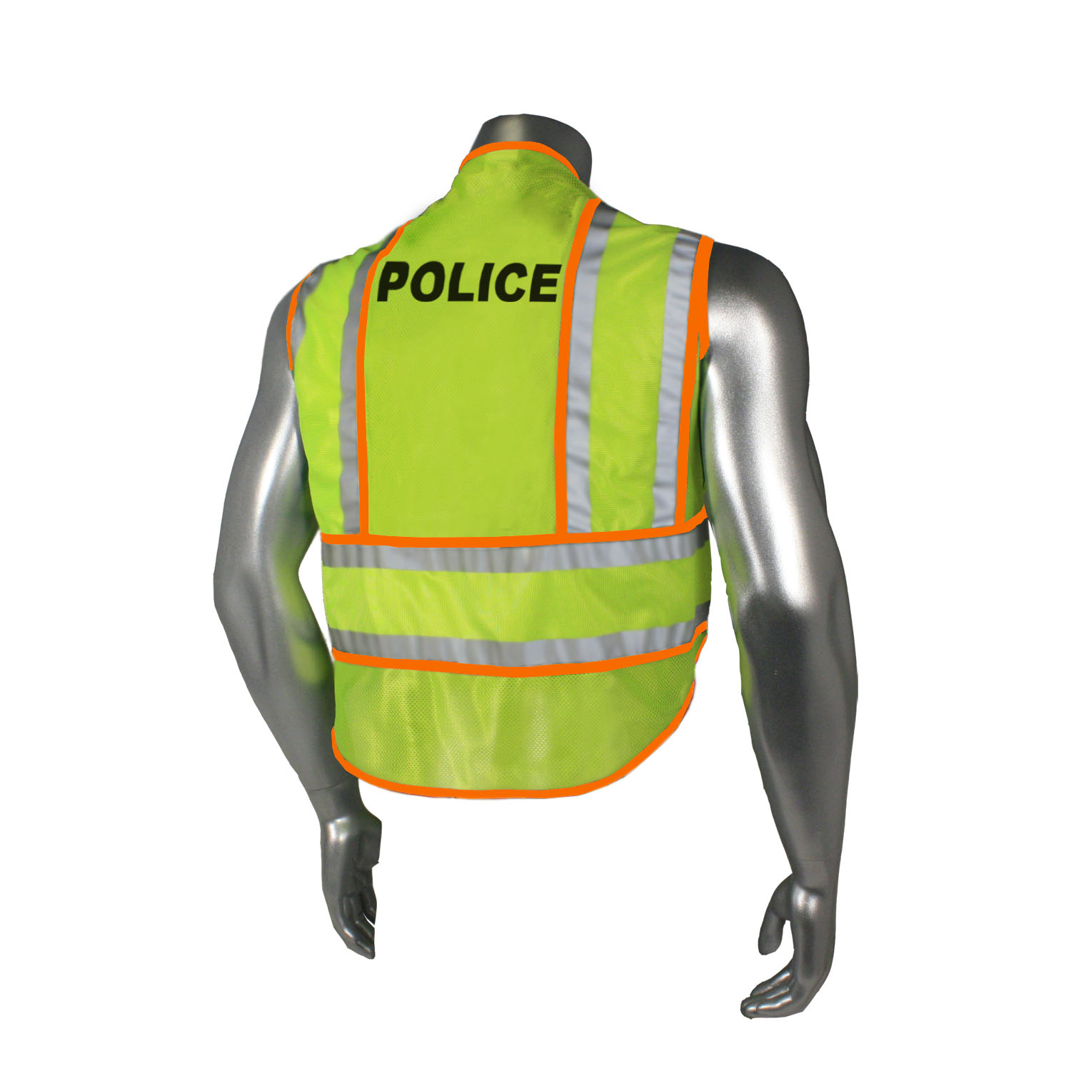 Picture of Radwear USA LHV-207-OSPT Class 2 Breakaway Vest Police