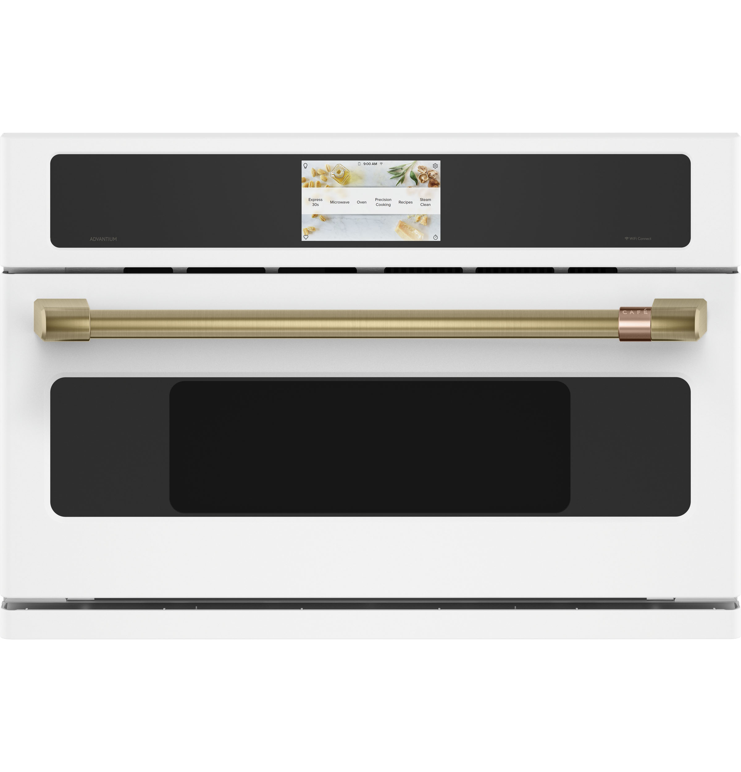 30" Width Hndl Kit for Sgl Wall Ovens Brushed Brass For use w/ Wall Ovens — Not Connectable view 3