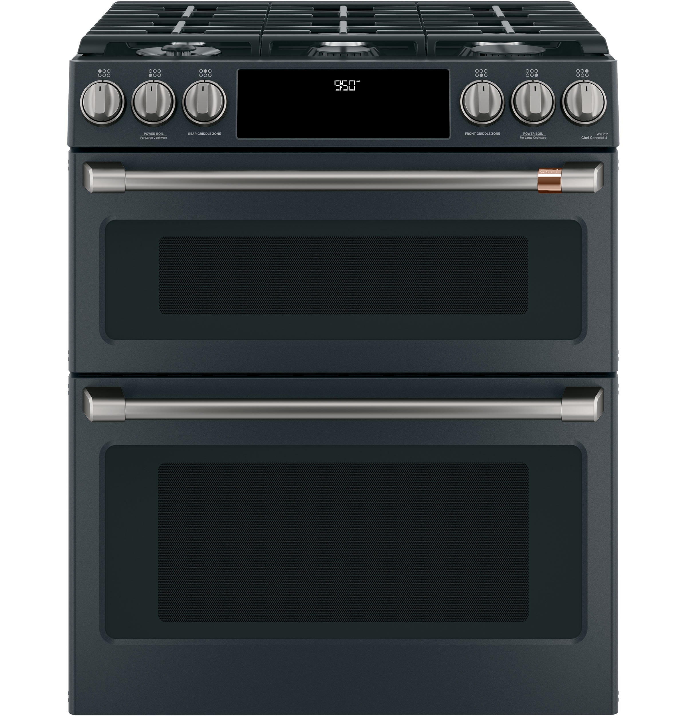 Front Cntrl Gas Knobs,Hndls Brushed Black — Not Connectable view 4