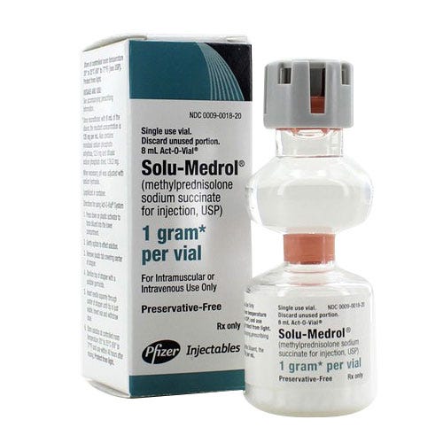 Solu-Medrol® 1gm, 8ml Act-O-Vial®