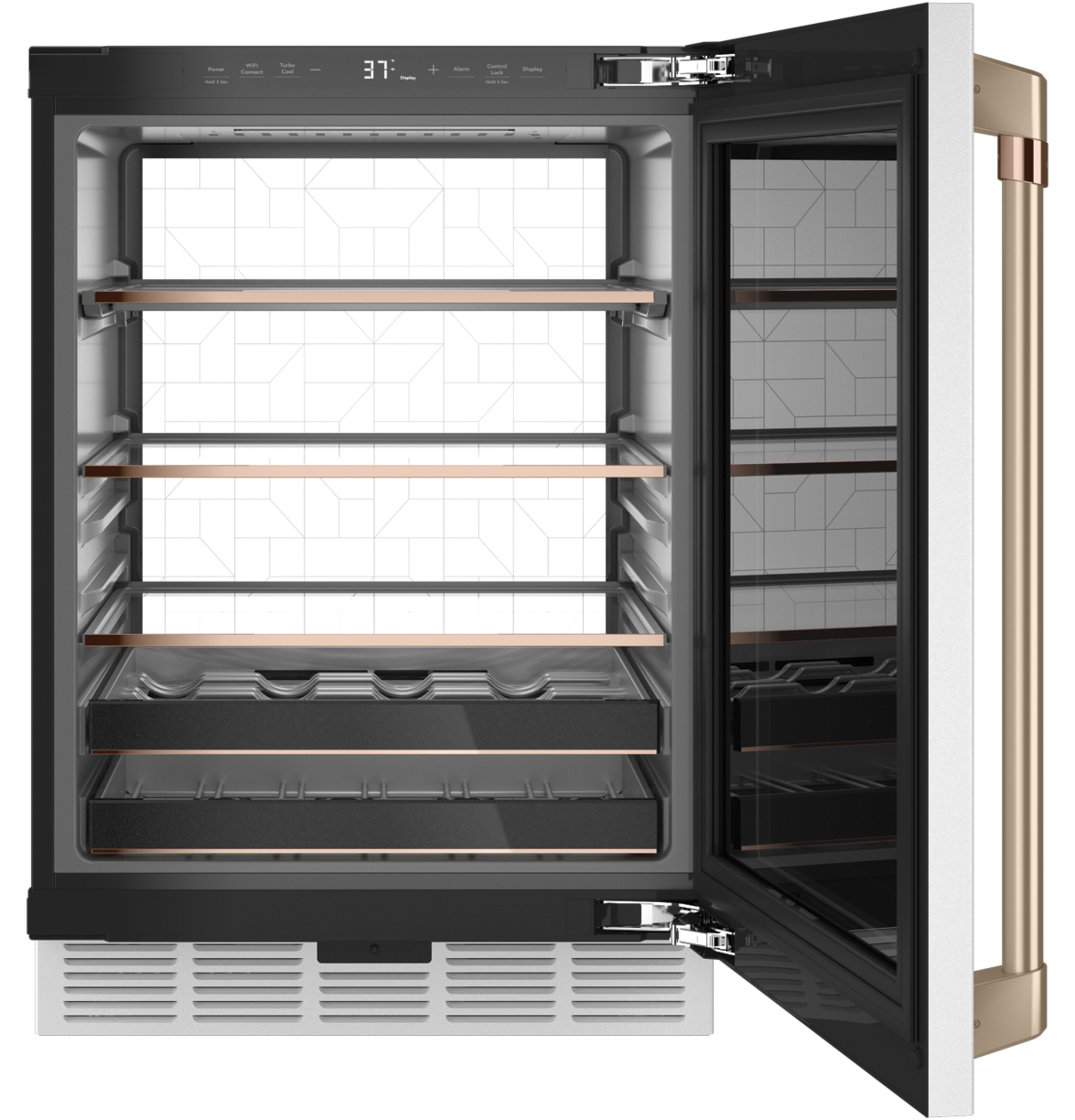 24" Width B/I Capable Elec Cntrls 126 Cans,14 Bottles QuickSpace™ Shelf LED Light Wall Magnum Bottle Shlvng ENERGY STAR® Qualified ADA Compliant — Connectable via built-in WiFi view 5