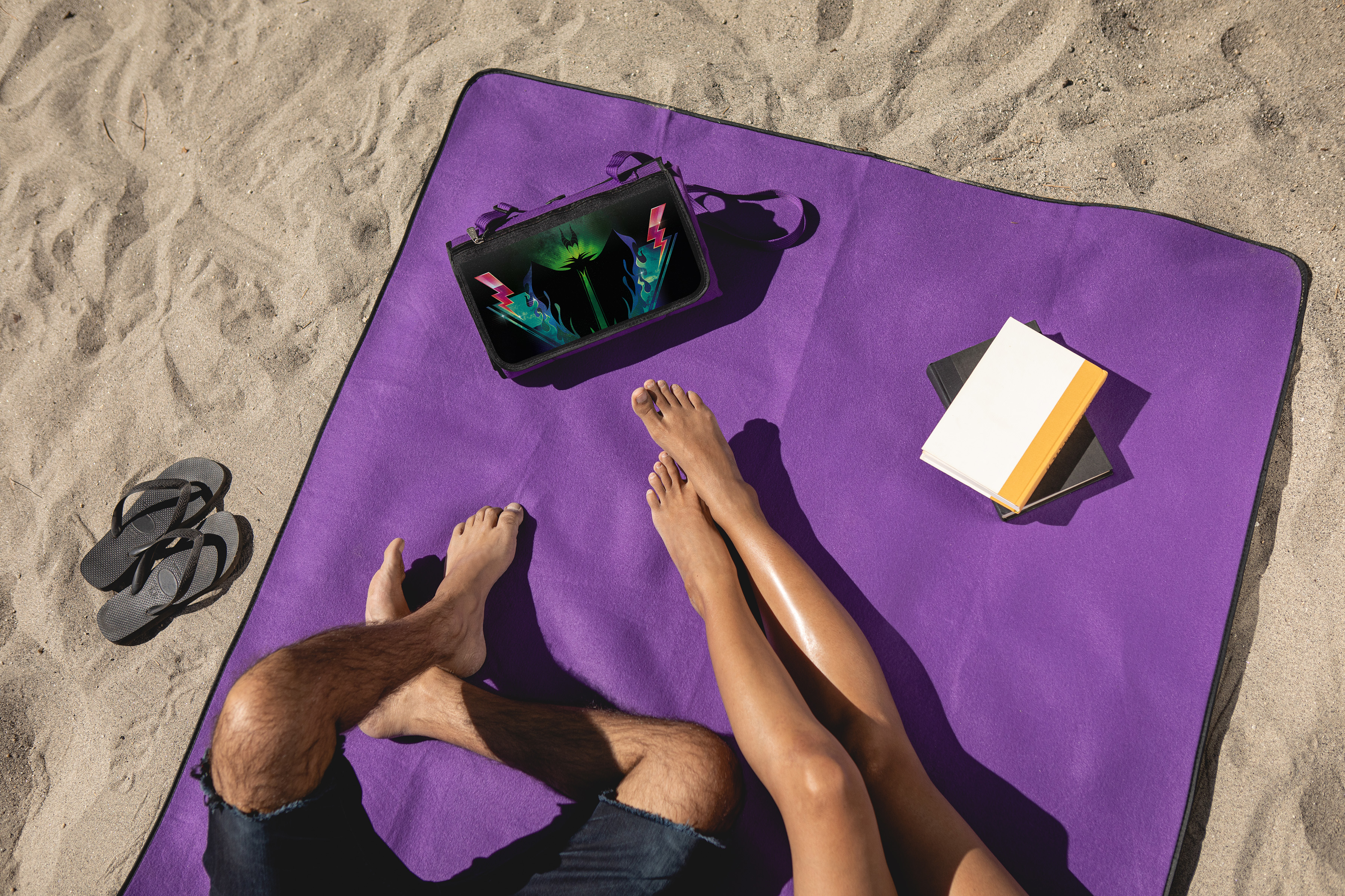 Sleeping Beauty Maleficent - Blanket Tote Outdoor Picnic Blanket