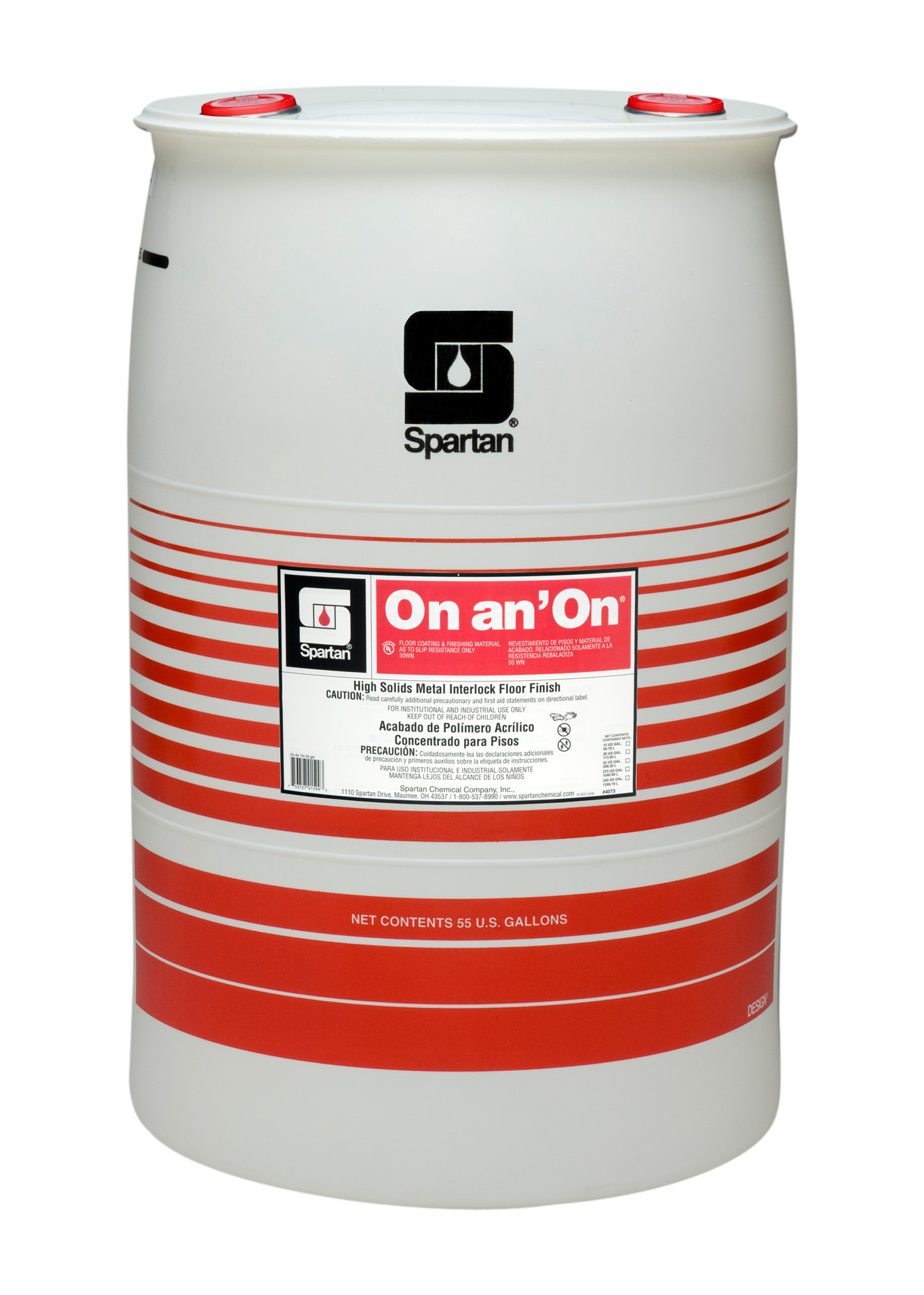 Spartan Chemical Company On an' On, 55 GAL DRUM