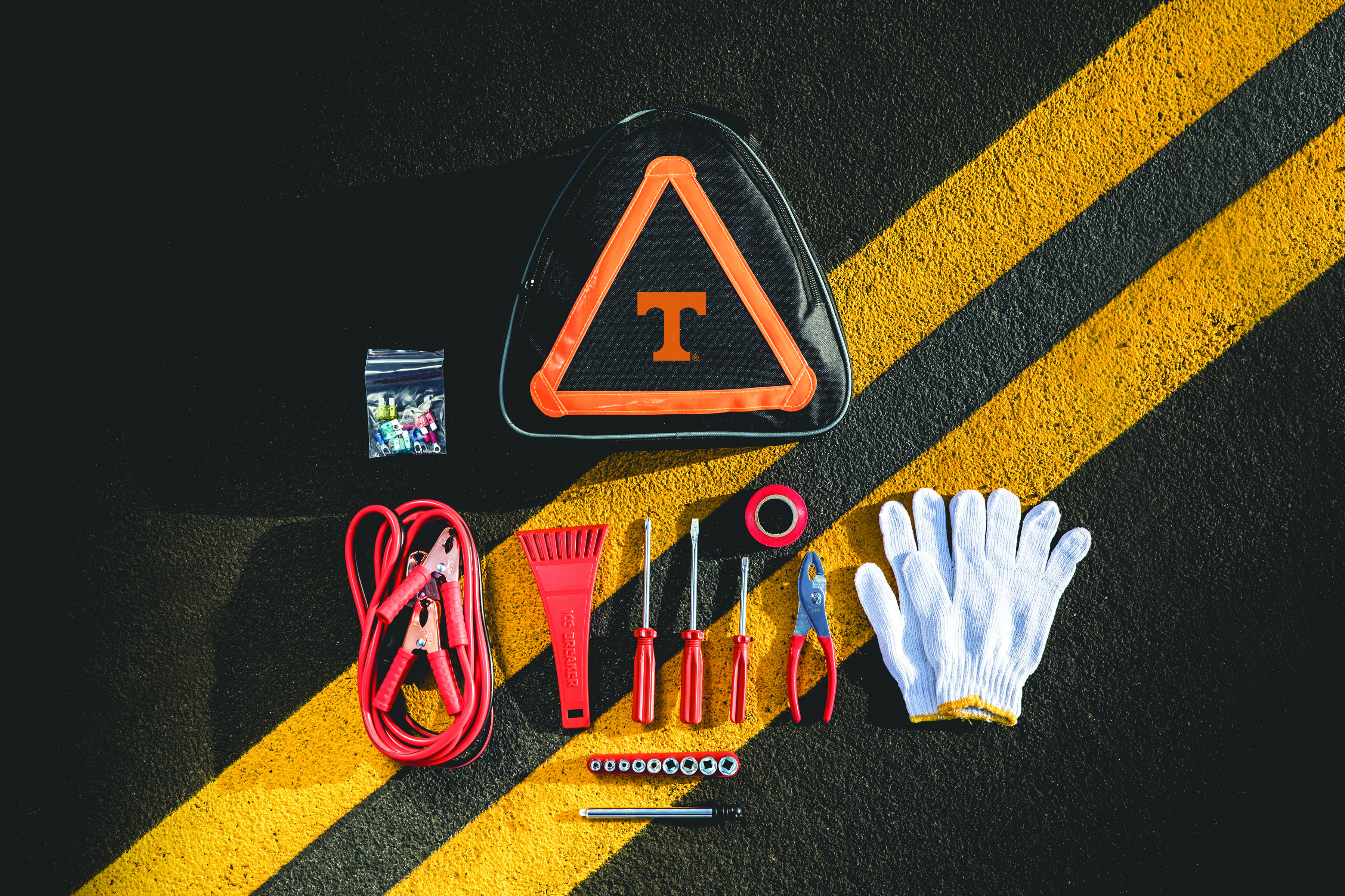 Tennessee Volunteers - Roadside Emergency Car Kit
