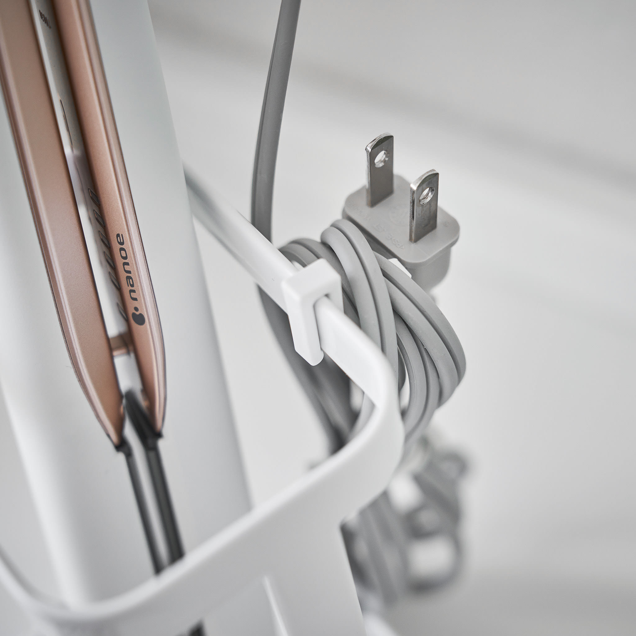 Hair Iron Stand : Practical Additional Hook
