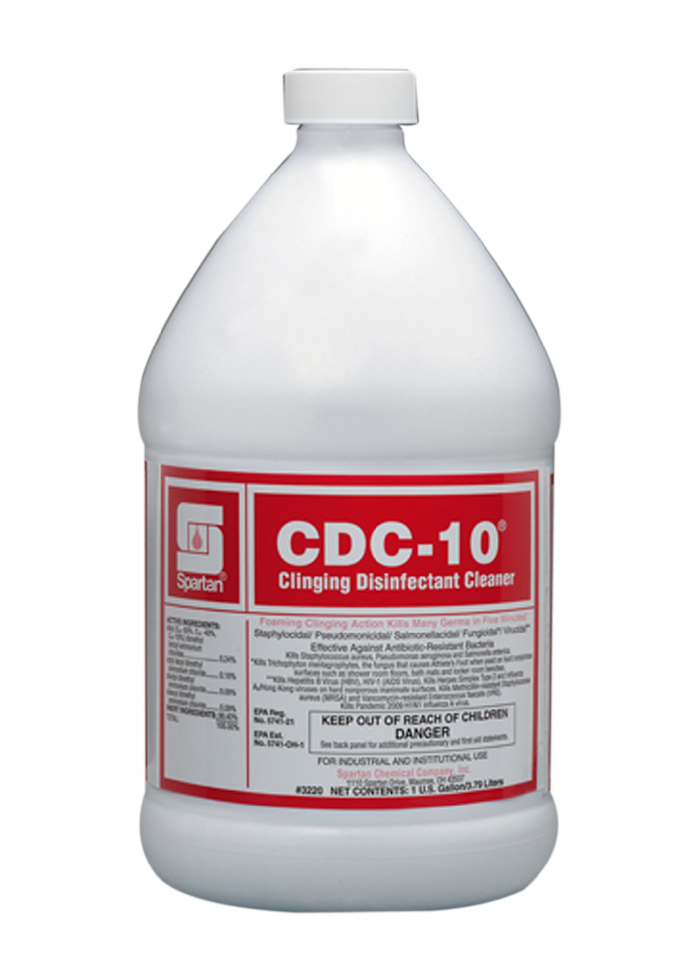 Spartan Chemical Company CDC-10, 1 GAL 4/CSE