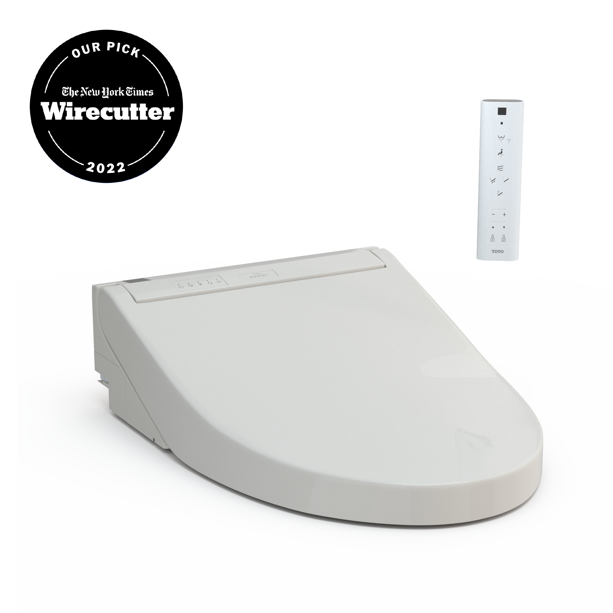 TOTO WASHLET C5 Electronic Bidet Toilet Seat with PREMIST and EWATER+ Wand Cleaning, Elongated, Sedona Beige, Plastic, SW3084#12