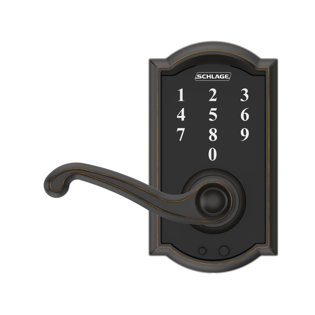 Schlage Touch™ Keyless Touchscreen Lever with Flair Lever
