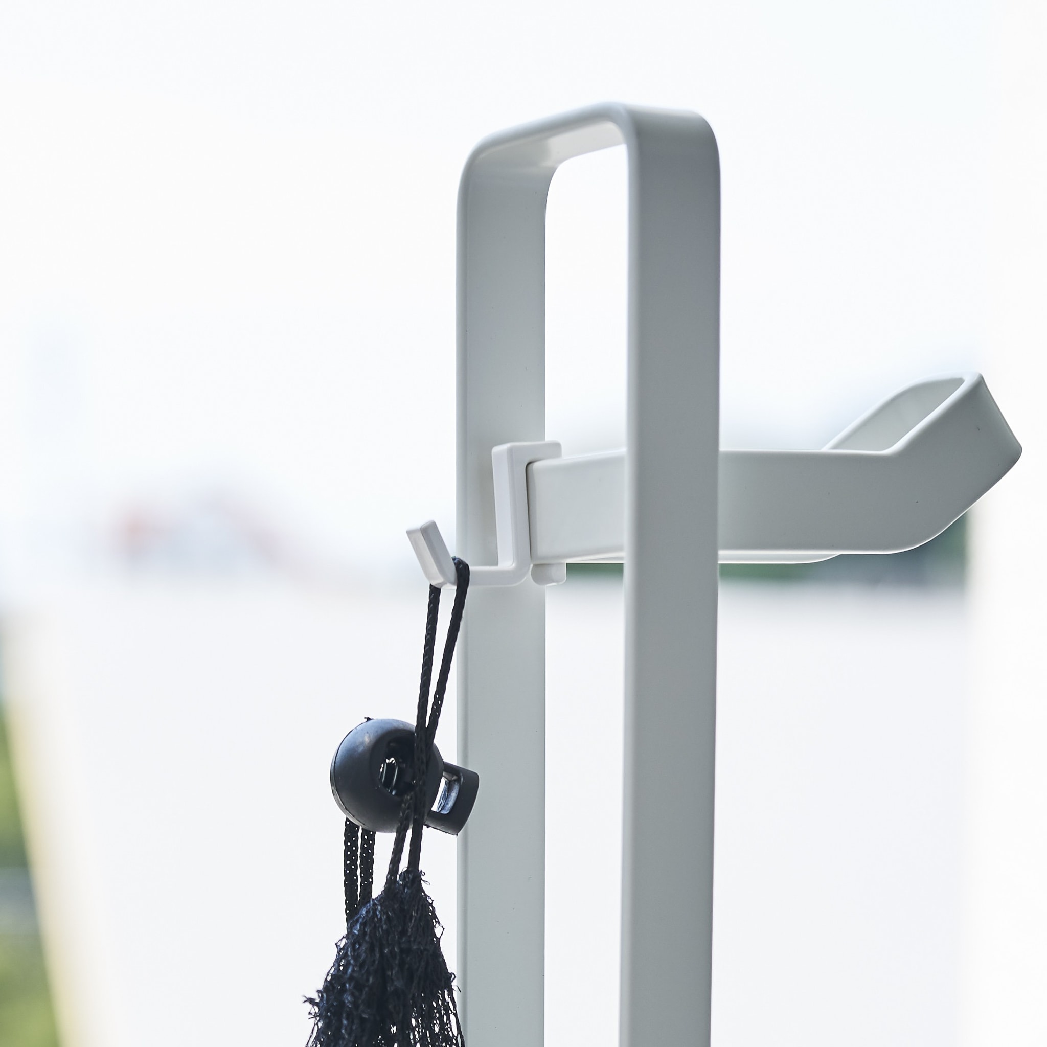 Kids Bike & Helmet Stand : Hooks for Extra Storage