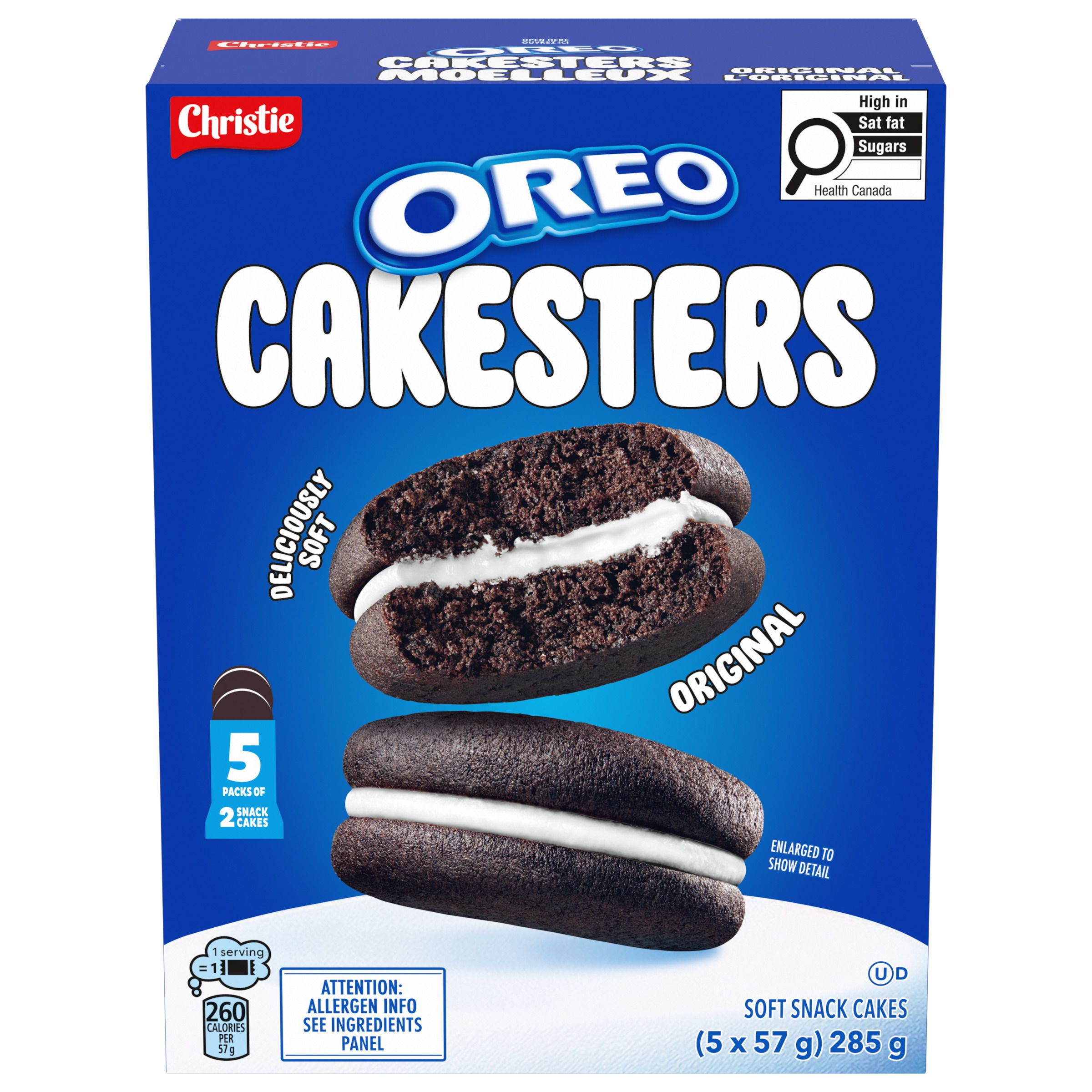 OREO Cakesters Soft Snack Cakes, Original-0