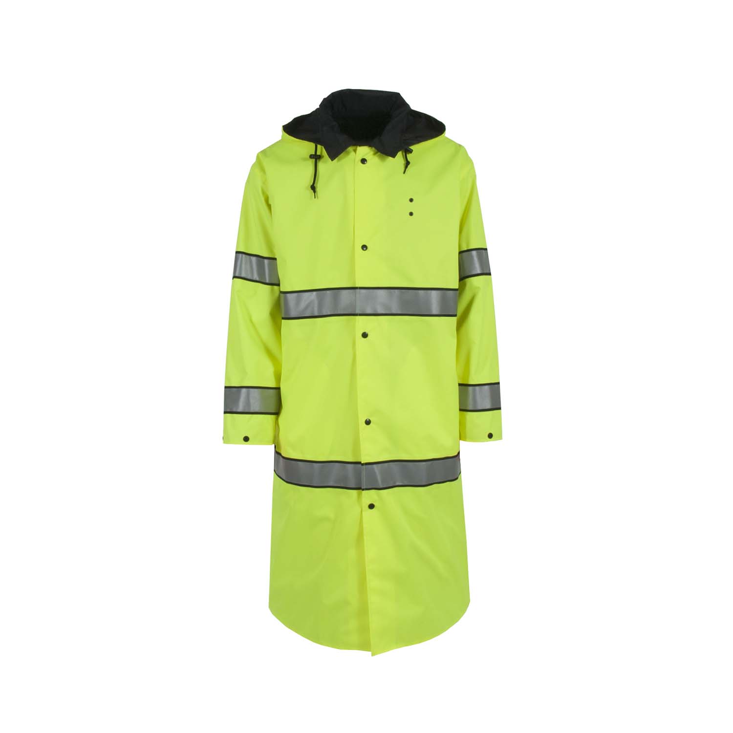 9700RCH Responder Reversible Coat - Hi-Vis Lime/Black - Size 2X