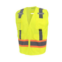 Radians SV72-2 Type R Class 2 Mesh Safety Vest with Earplug Pocket System