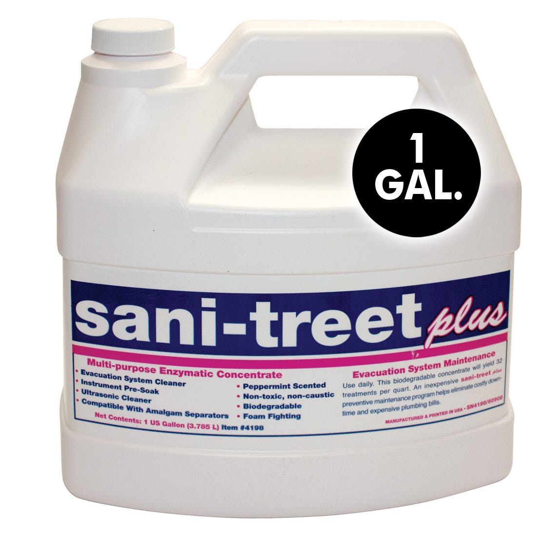 Sani-Treet Plus Liquid Evacuation Cleaner