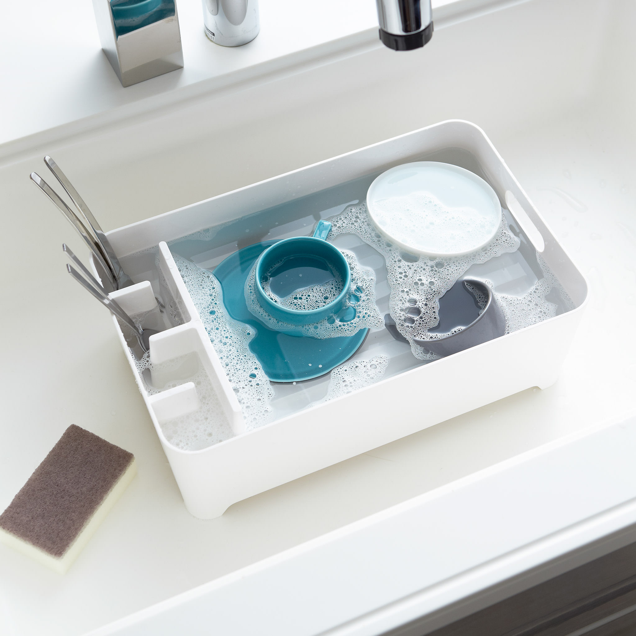 Drainer Basket : Draining and Soaking in One