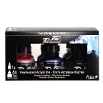 DALER-ROWNEY 29.5ML FW ACRYLIC INK PEARLESCENT SET 6CT