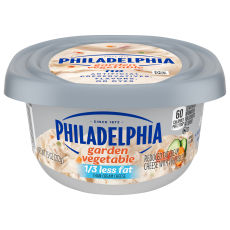 Philadlephia 1/3 Less Fat Garden Vegetable Cream Cheese