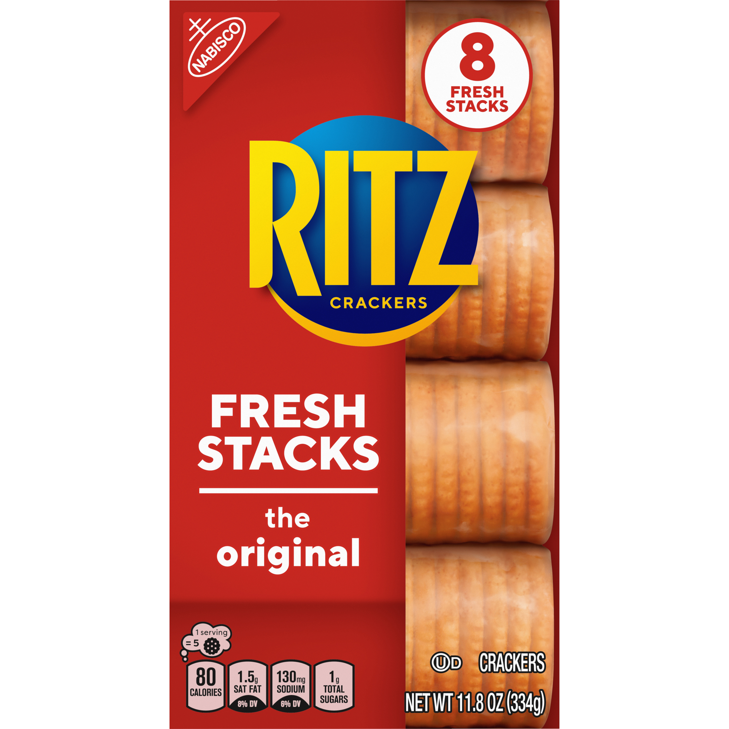 RITZ Fresh Stacks Original Crackers, 8 Count, 11.8 oz-thumbnail-1