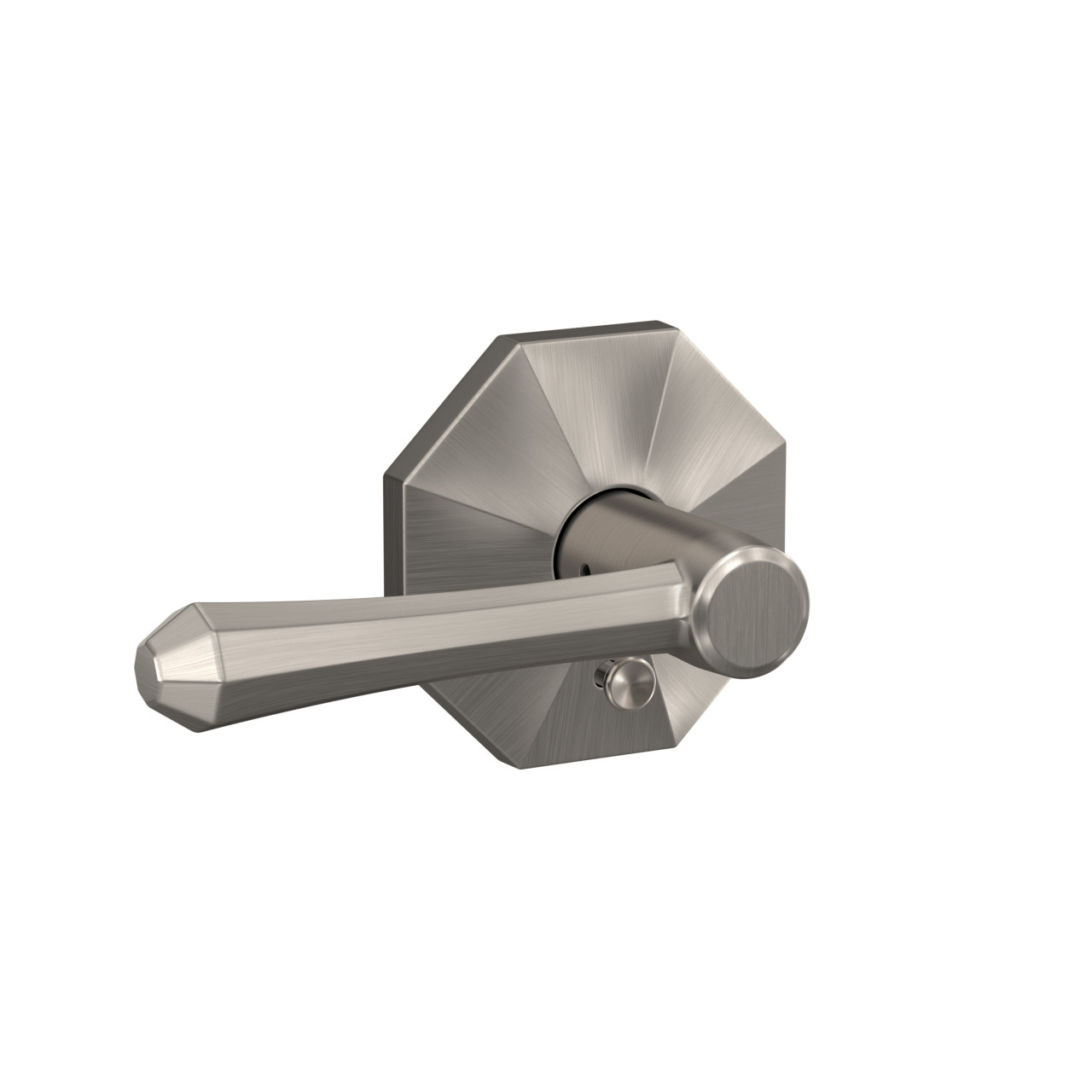 Custom Dempsey Lever Combined Interior Hall-Closet and Bed-Bath Lock