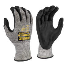 DEWALT DPG851 13 Gauge A5 Salt & Pepper HPPE Nitrile Glove