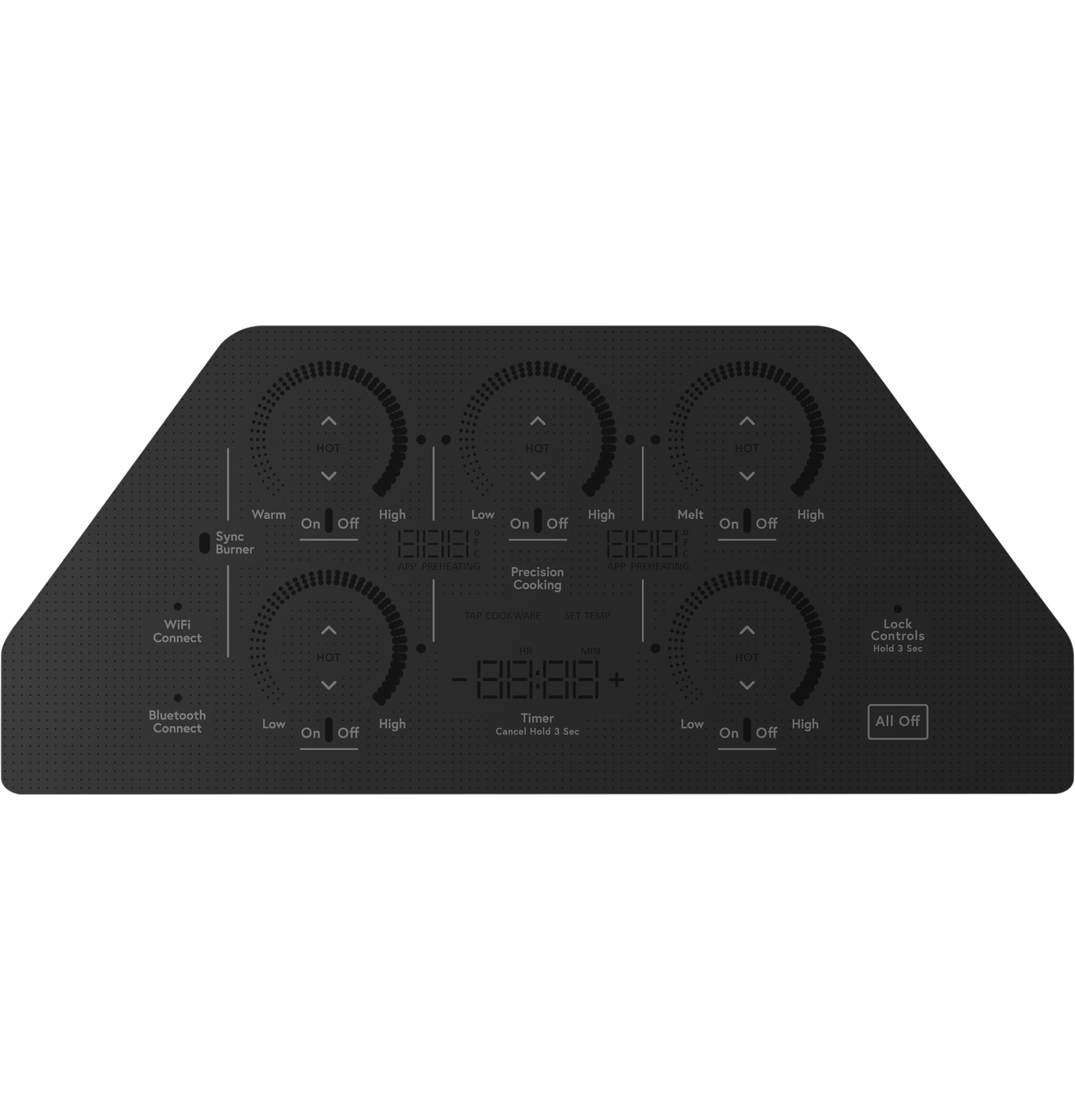 Café™ 36" Black Induction Cooktop view 3