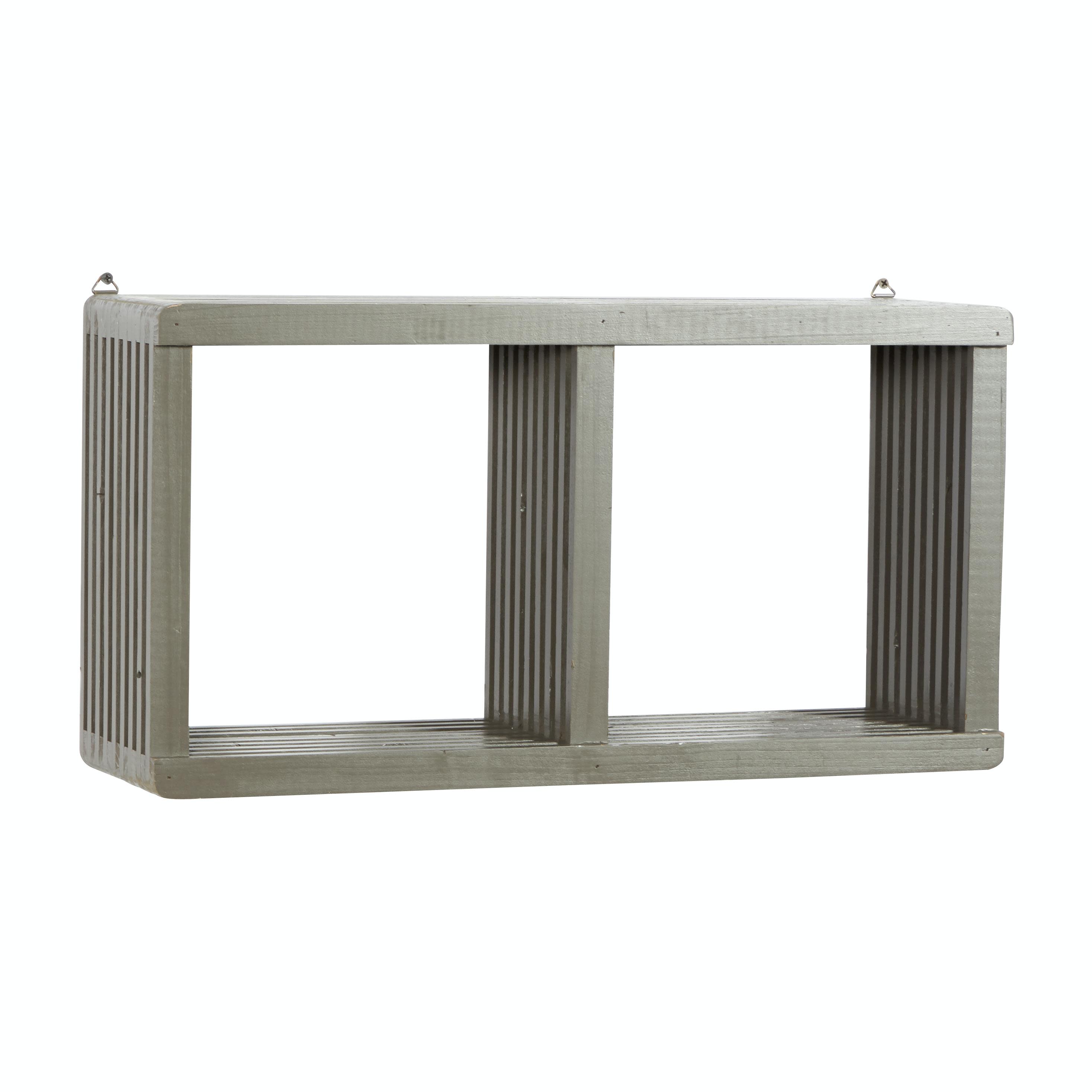 Wooden  Wall Shelf, 23" x 7" x 12"