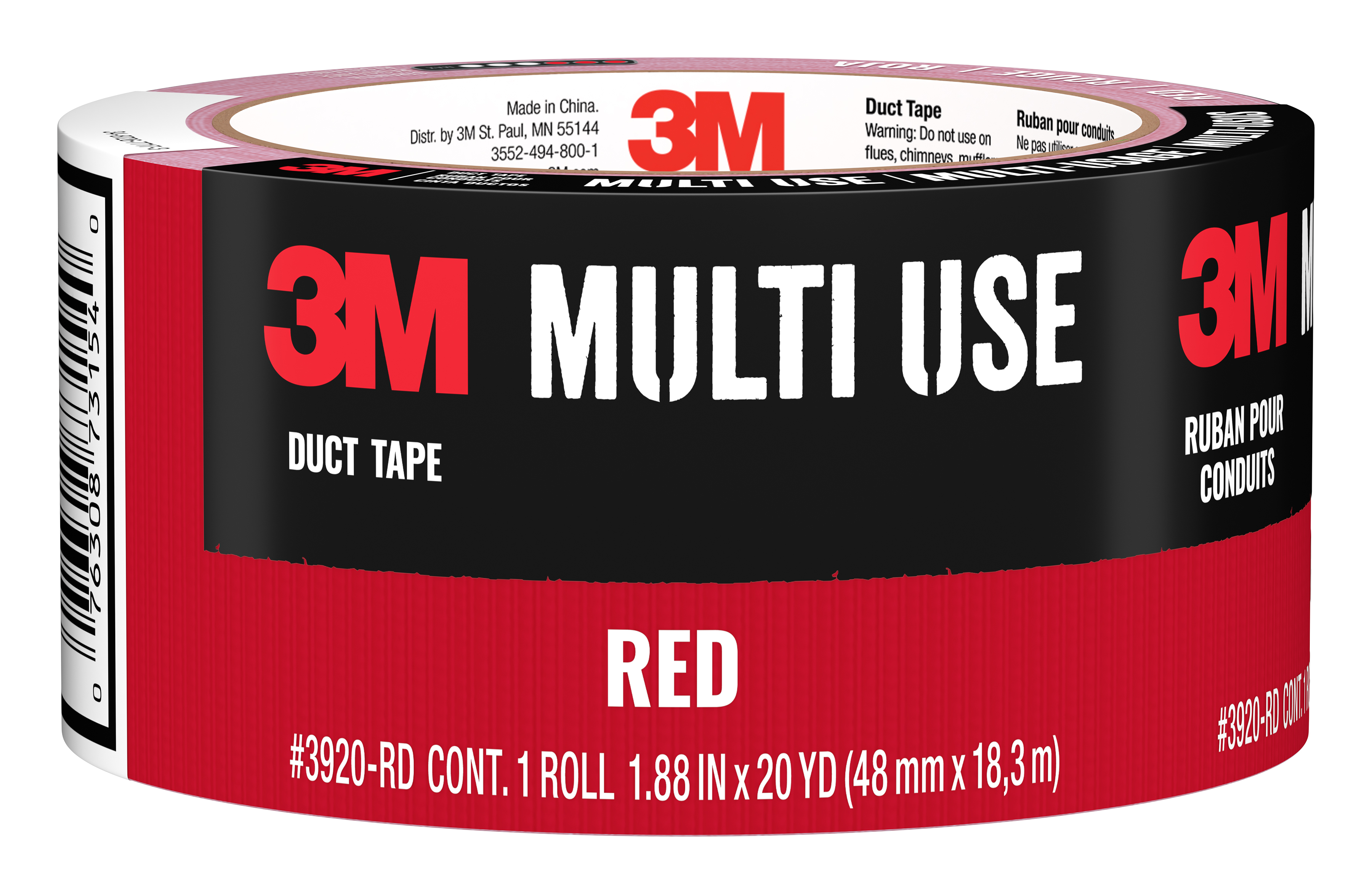 RED C/C DUCT TAPE 1.88" 20YD
