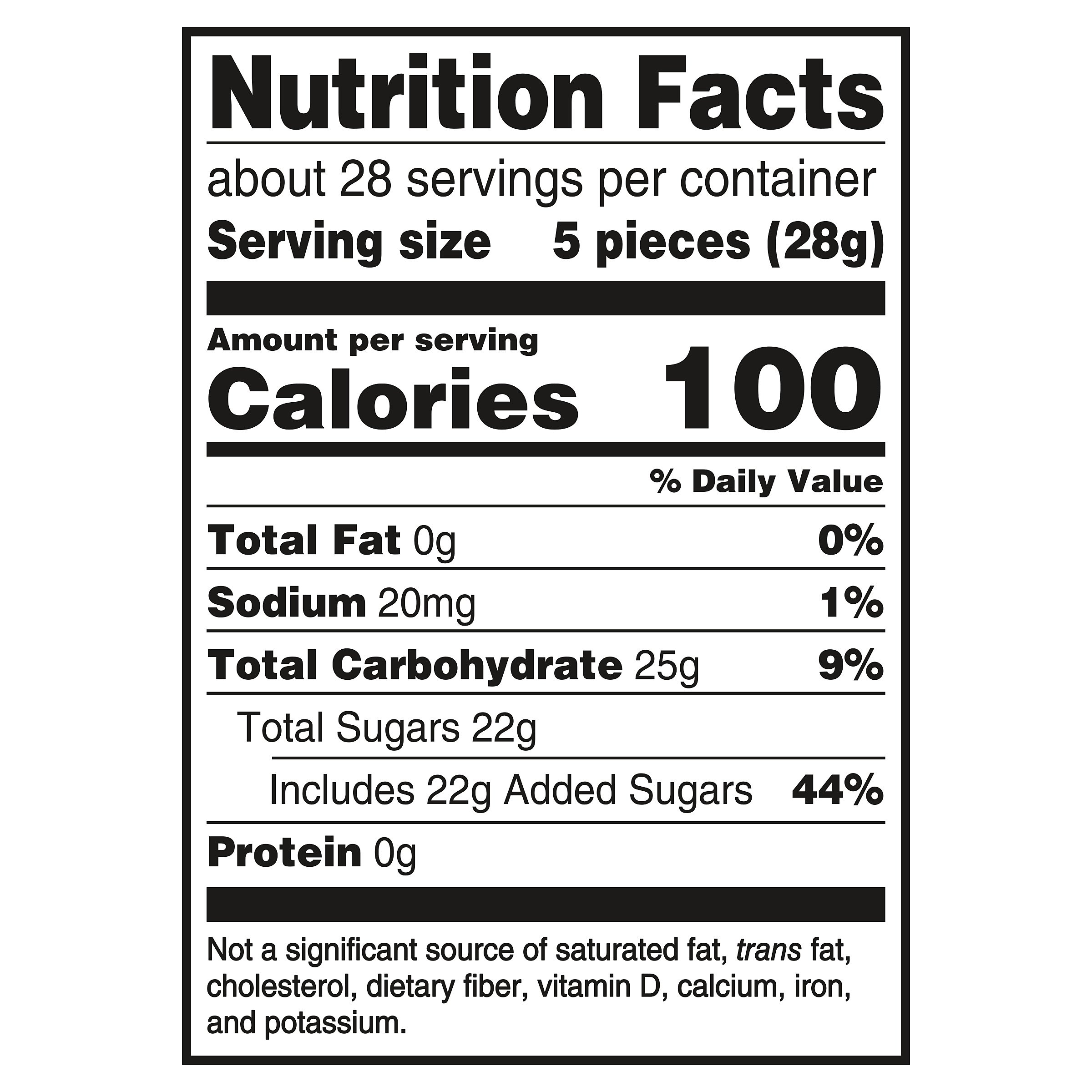 Nutrition Facts