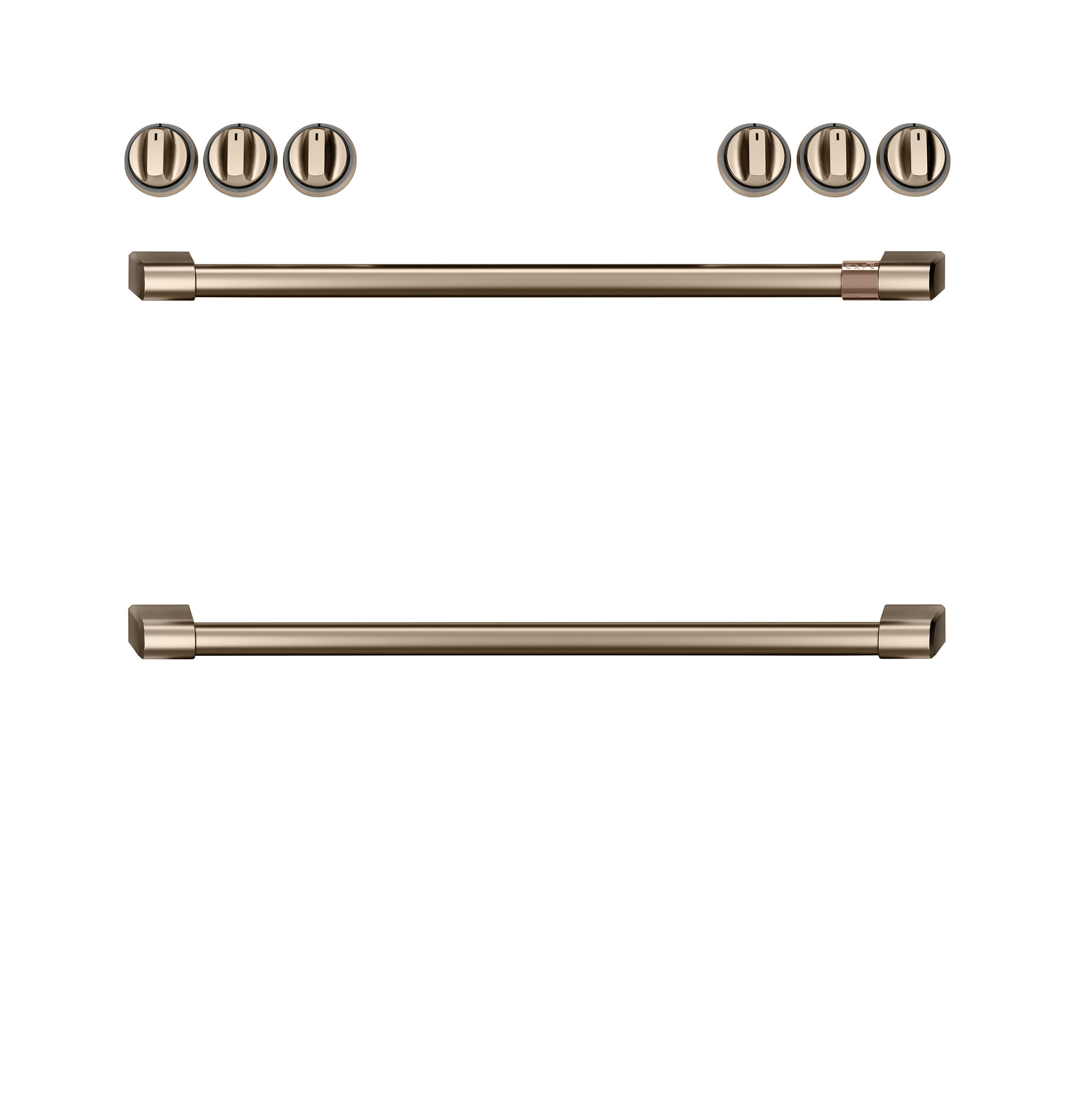 Front Cntrl — Induction — Knobs,Hndls — Brushed Bronze — Not Connectable