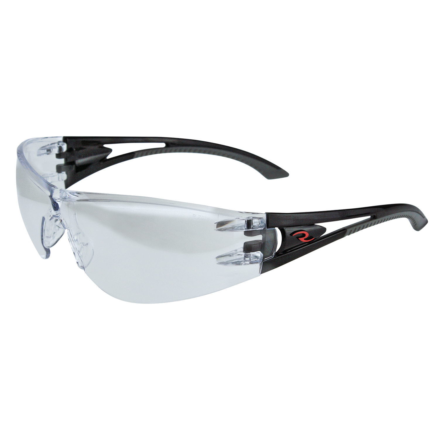Optima Safety Eyewear - Black Frame - Indoor/Outdoor Lens