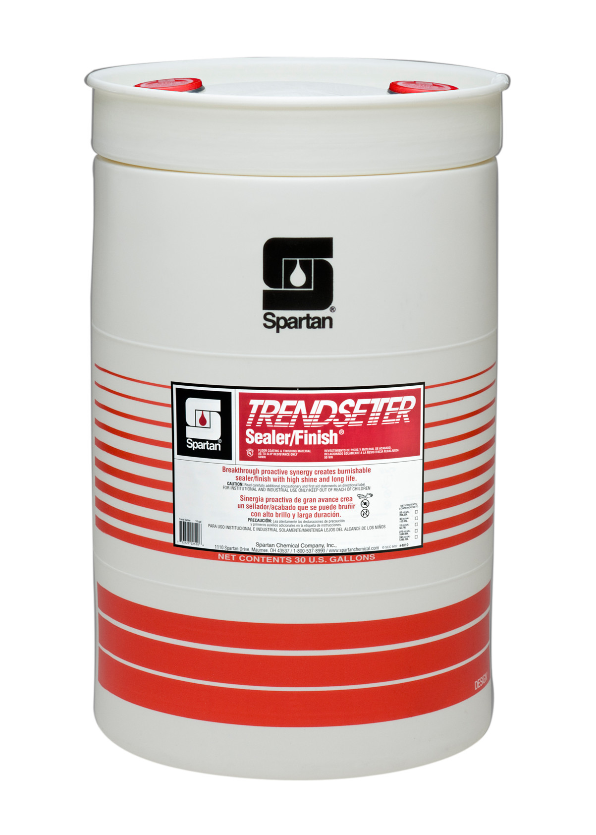 Spartan Chemical Company Trendsetter Sealer/Finish, 30 GAL DRUM