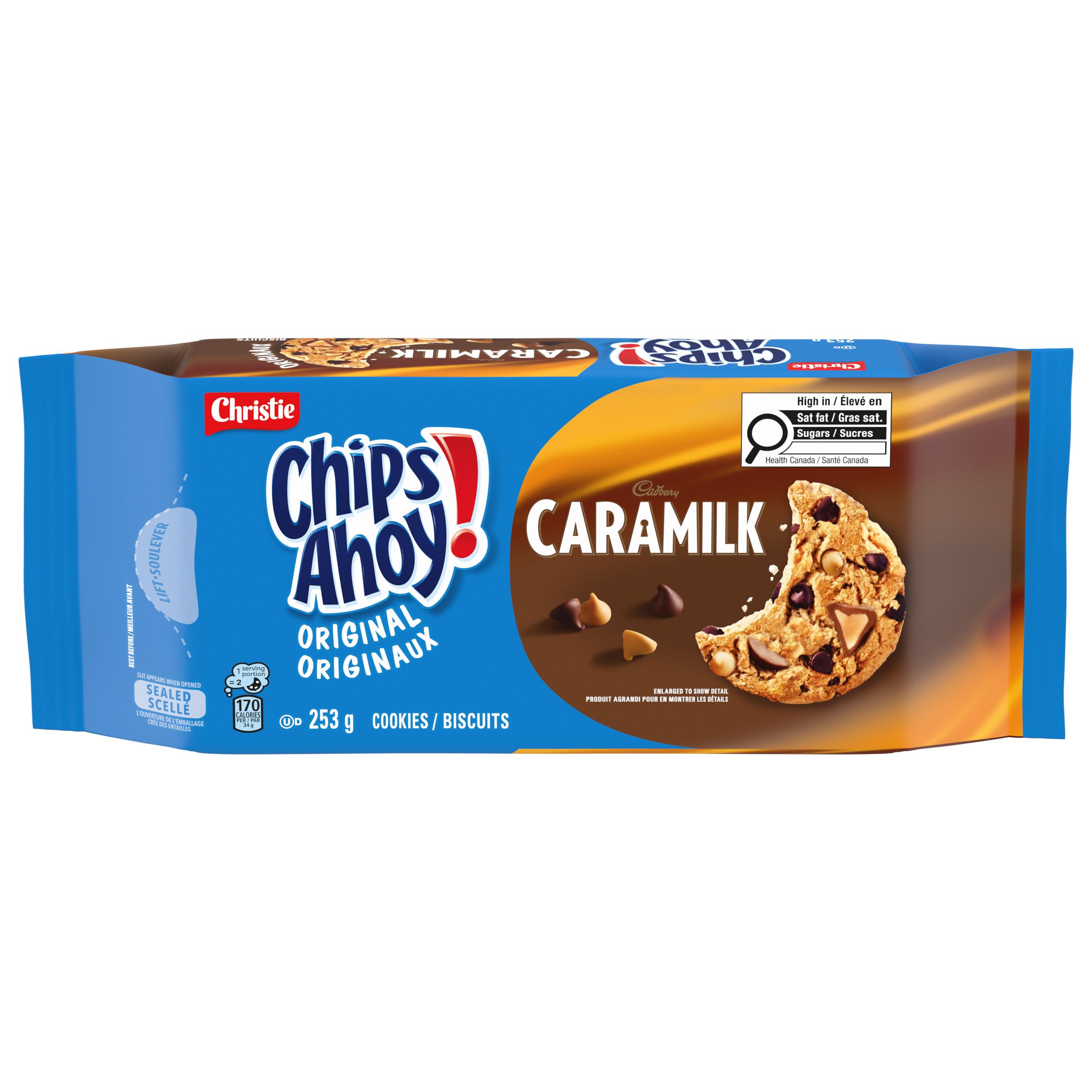 CHIPS AHOY! CARAMILK 253G-thumbnail-1