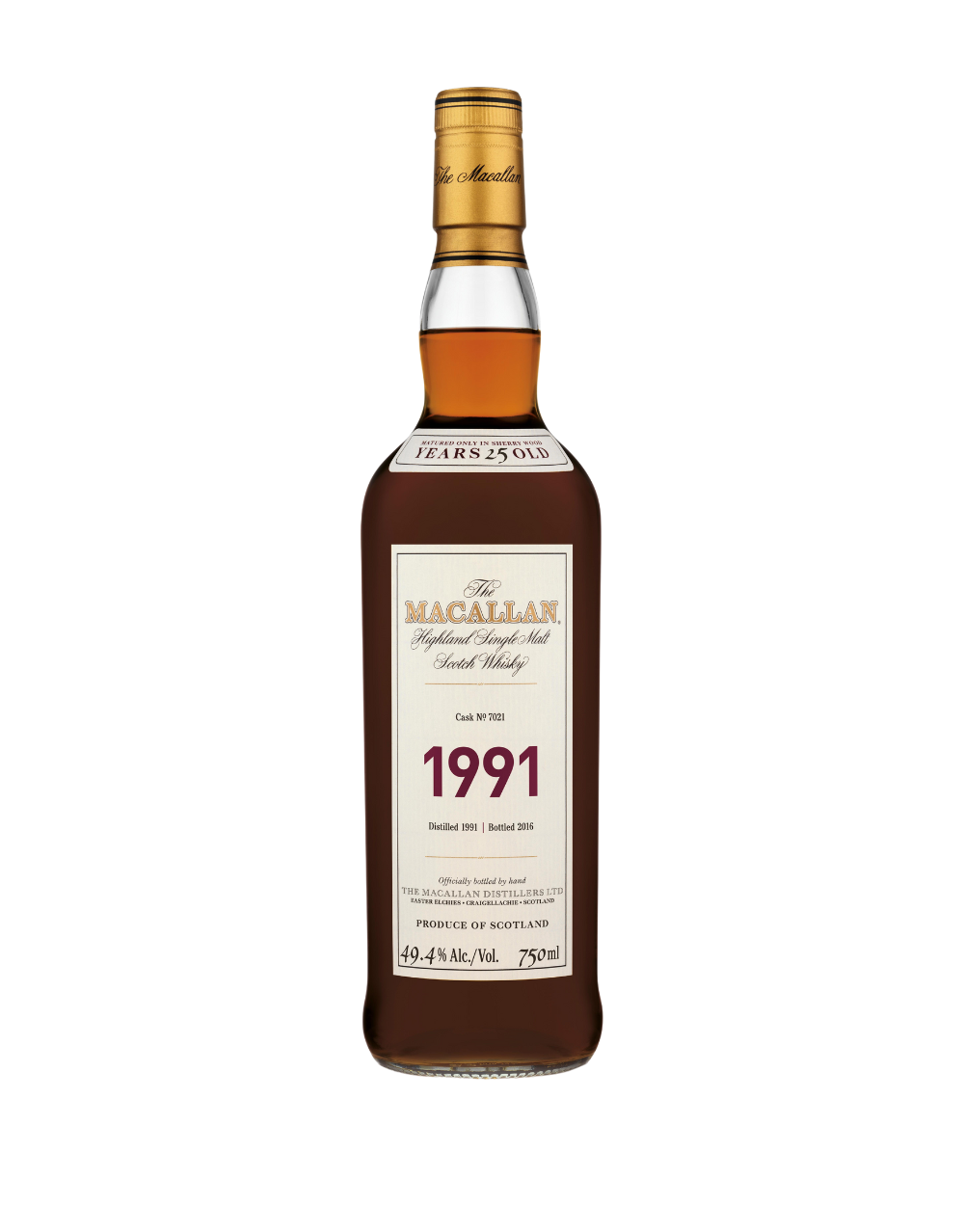 THE MACALLAN FINE & RARE 1991 #7021