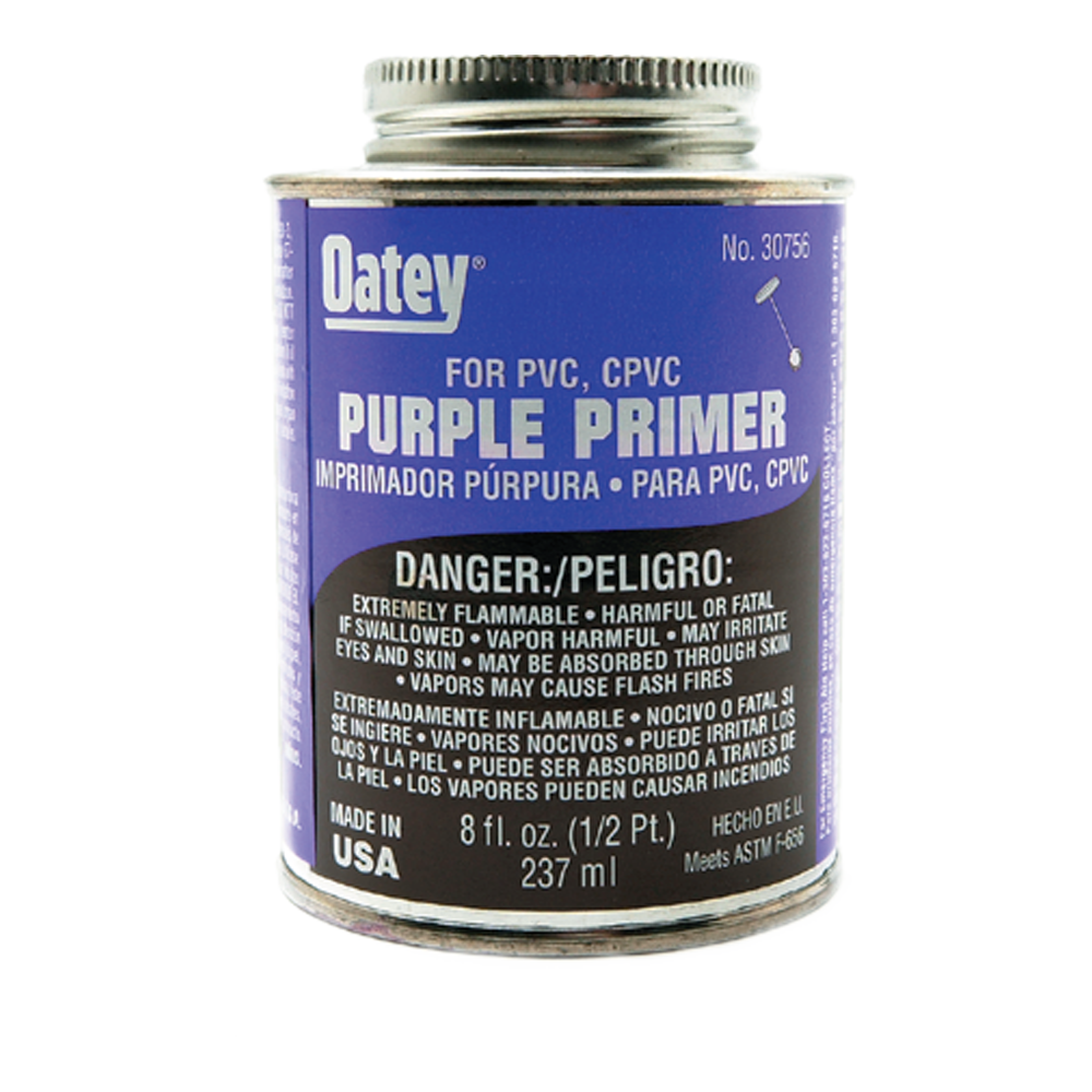 Primer, Oatey ® (Purp) 8oz. 53030756 DiversiTech