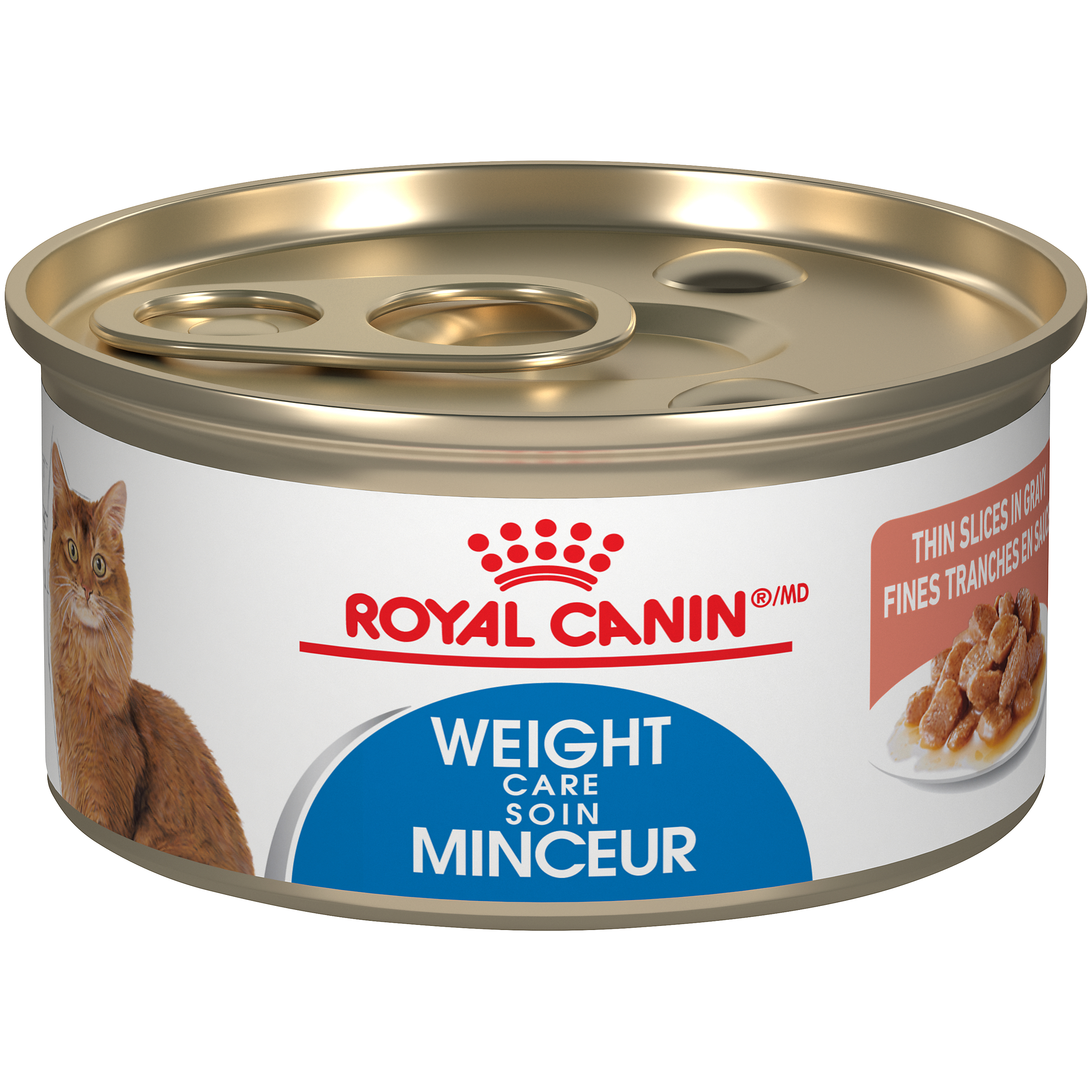 Weight Care Thin Slices In Gravy Canned Cat Food Royal