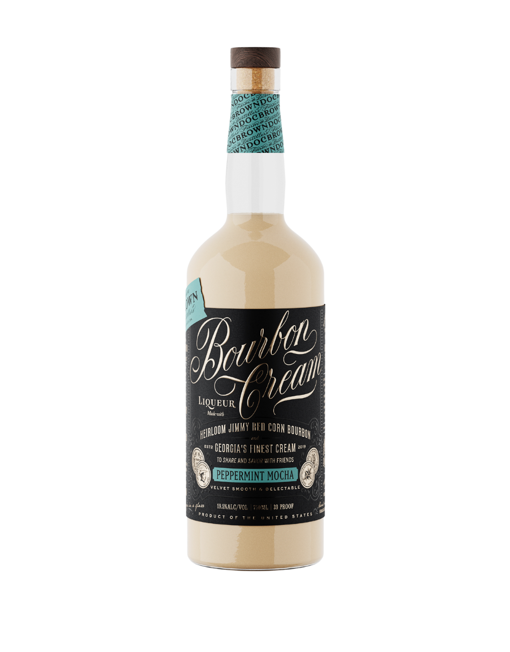 DOC BROWN FARM & DISTILLERS PEPPERMINT MOCHA BOURBON CREAM