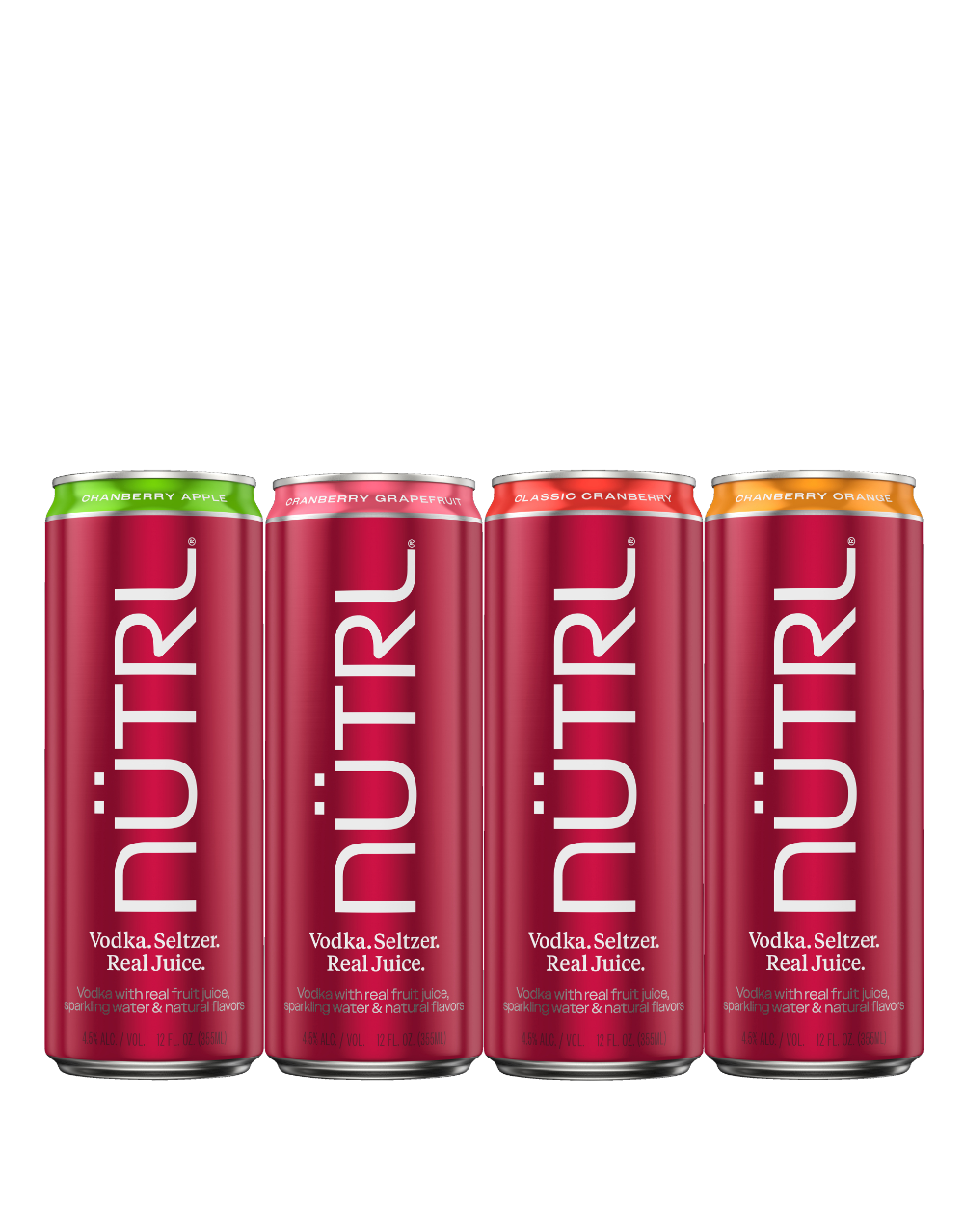 NÃŒTRL CRANBERRY VODKA SELTZER VARIETY PACK