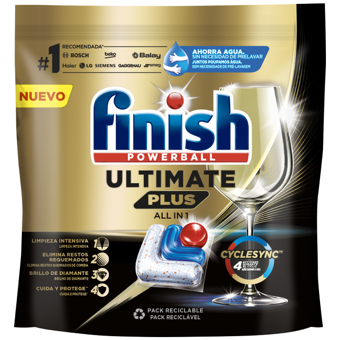 Detergente Lavavajillas Finish® Ultimate Plus Regular Finish® España