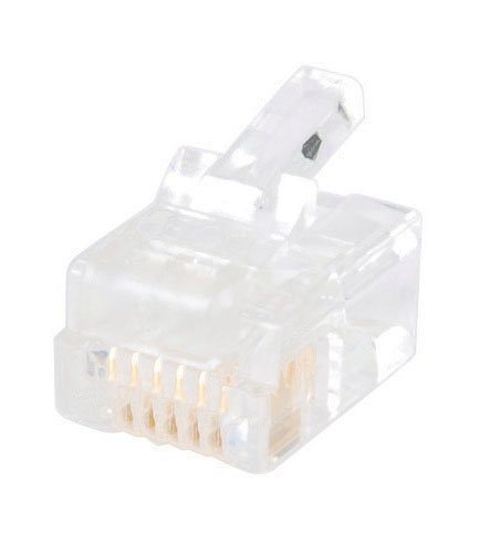 Product image for GREENLEE 45756 CONNECTOR RJ12-6C (50 PAK)