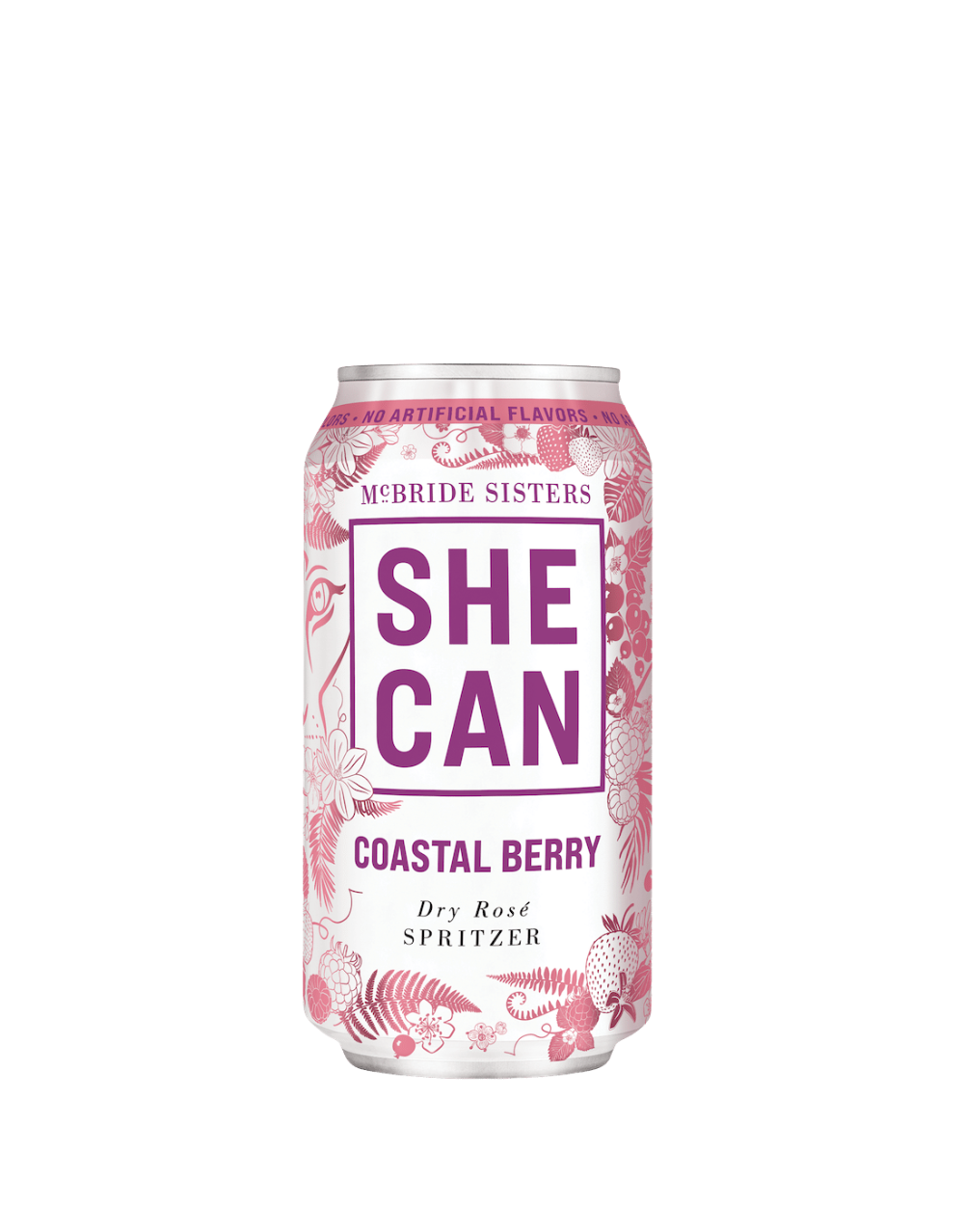 MCBRIDE SISTERS SHE CAN COASTAL BERRY DRY ROSÉ SPRITZER