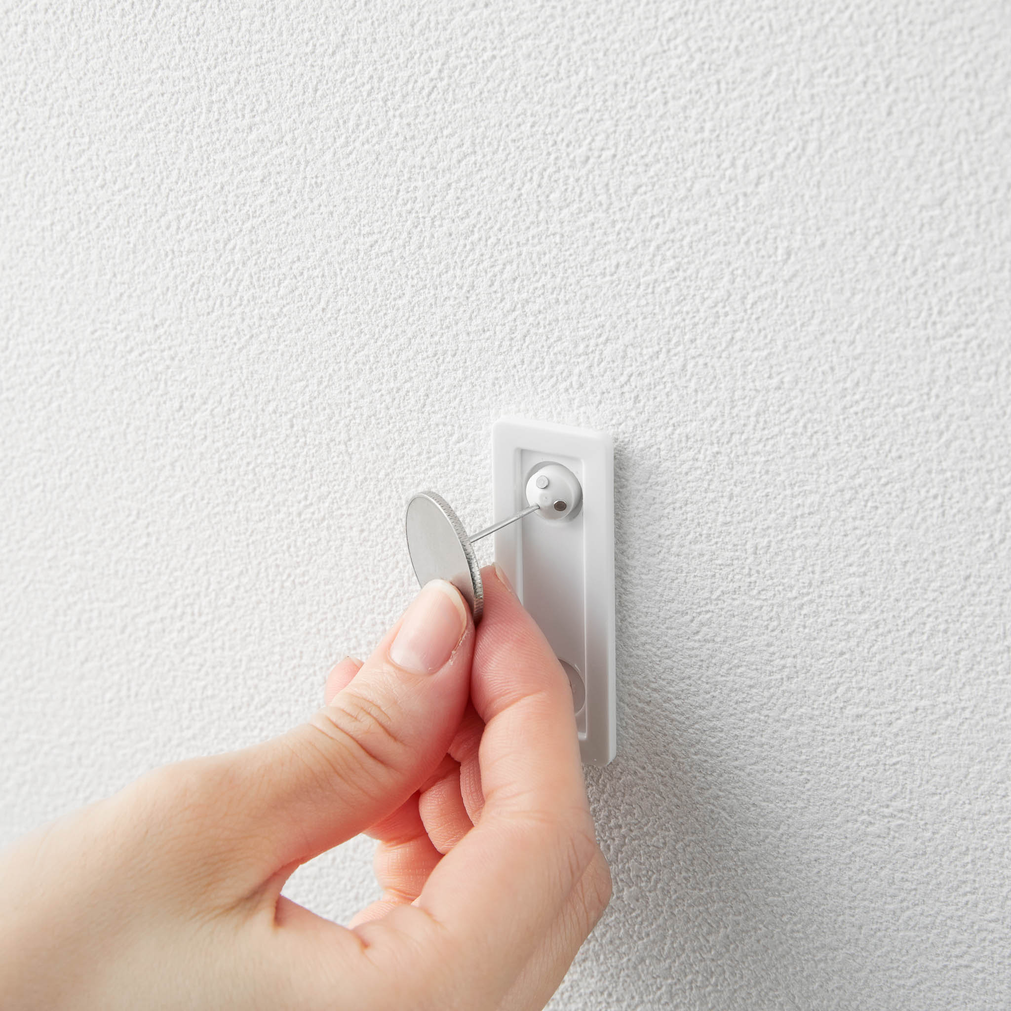 Wandhaken (3er Set) : Einfache Installation mit den mitgelieferten Stiften oder Schrauben