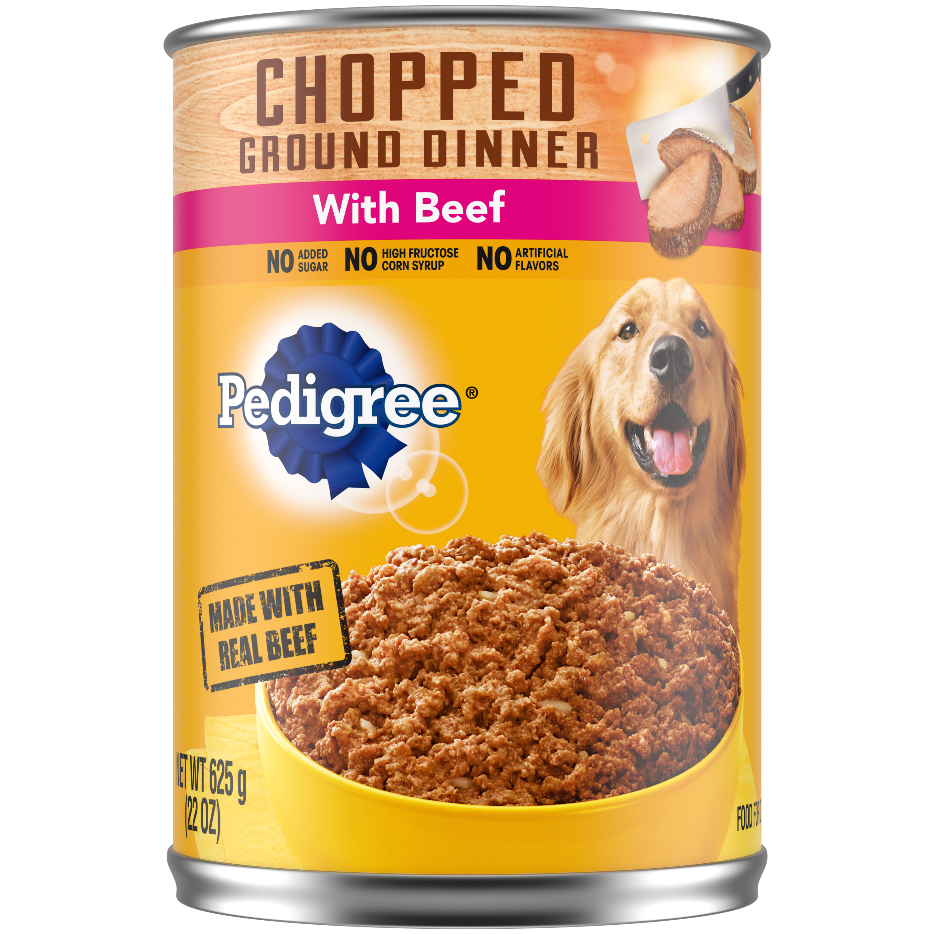 12/22 oz. Pedigree Traditional Ground Dinner With Chopped Beef - Health/First Aid